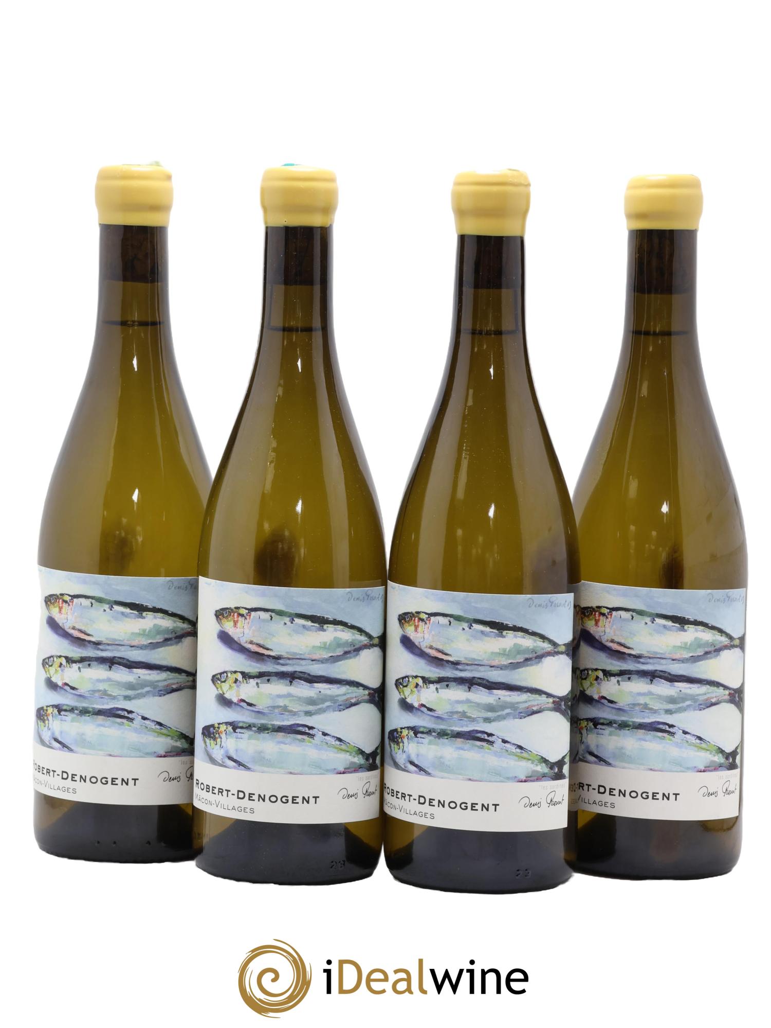 Mâcon-Villages Les Sardines Robert Denogent (Domaine) 2022 - Lot de 4 bouteilles - 0