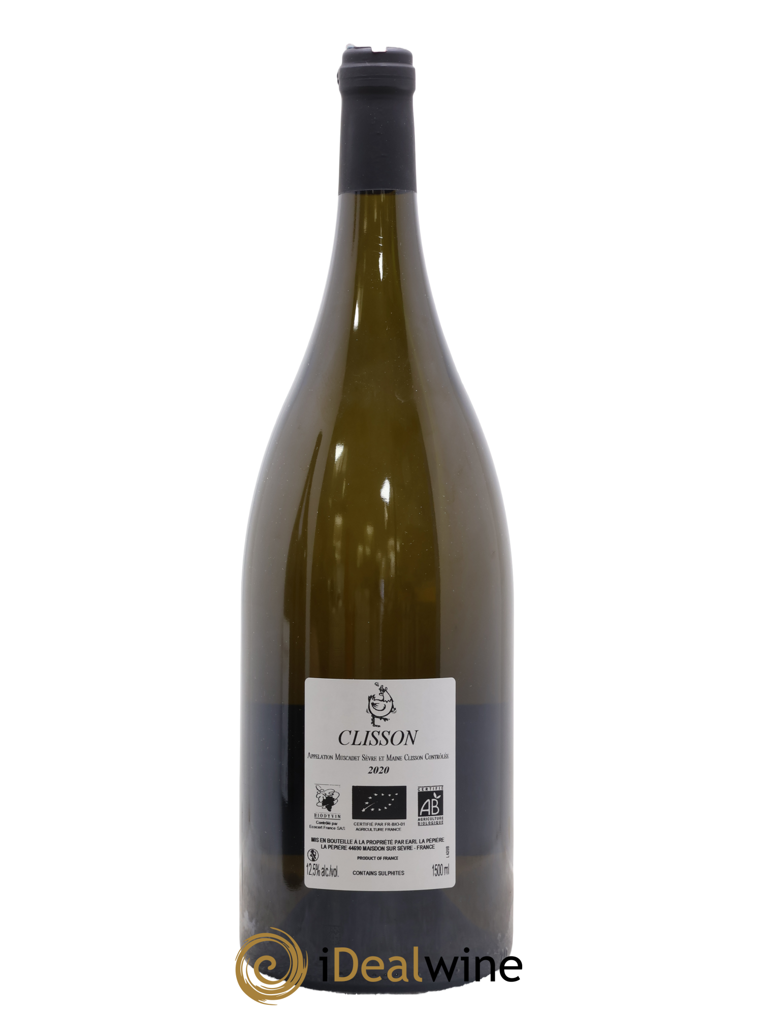 Muscadet-Sèvre-et-Maine Clisson Domaine Pepiere 2020 - Lotto di 1 magnum - 1