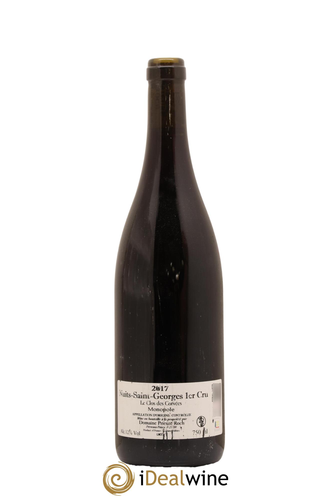 Nuits-Saint-Georges 1er Cru Le Clos des Corvées Prieuré Roch 2017 - Lot de 1 bouteille - 1