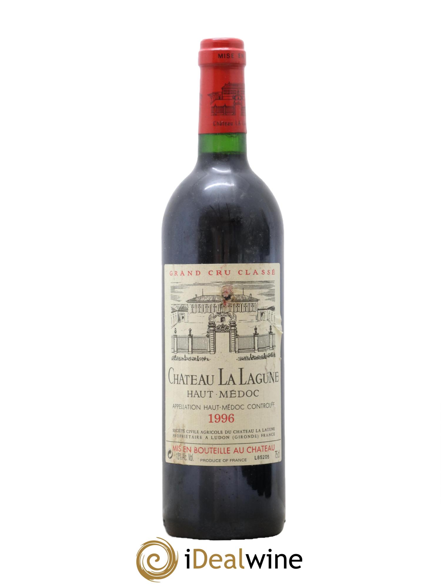 Château la Lagune 3ème Grand Cru Classé 1996 - Lot de 1 bouteille - 0