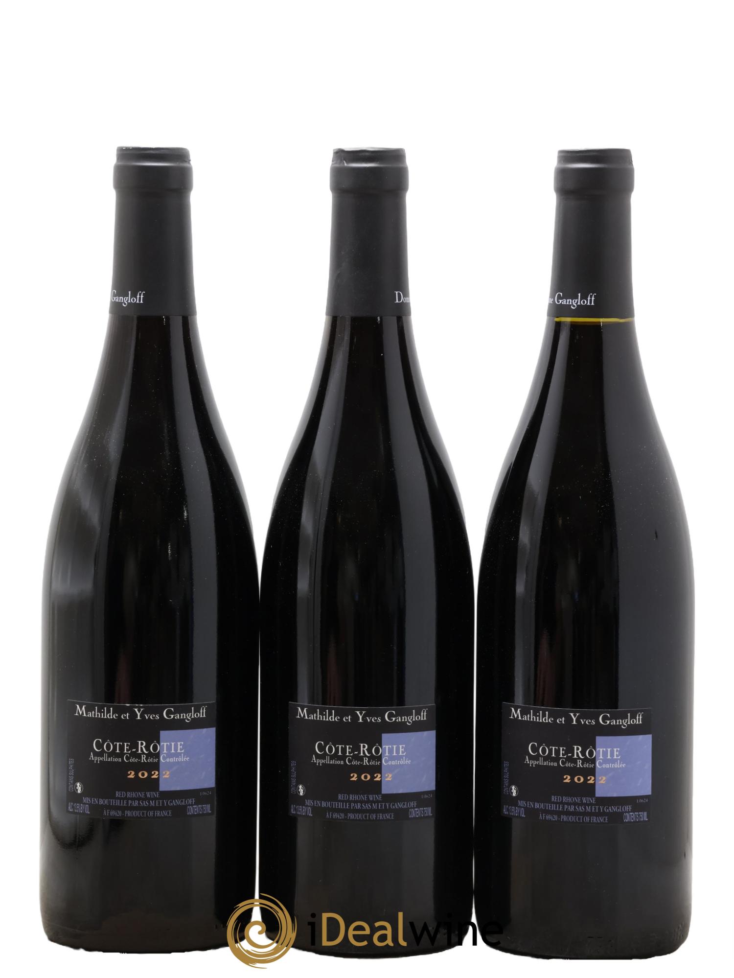 Côte-Rôtie La Barbarine Gangloff (Domaine) 2022 - Lot of 3 bottles - 1