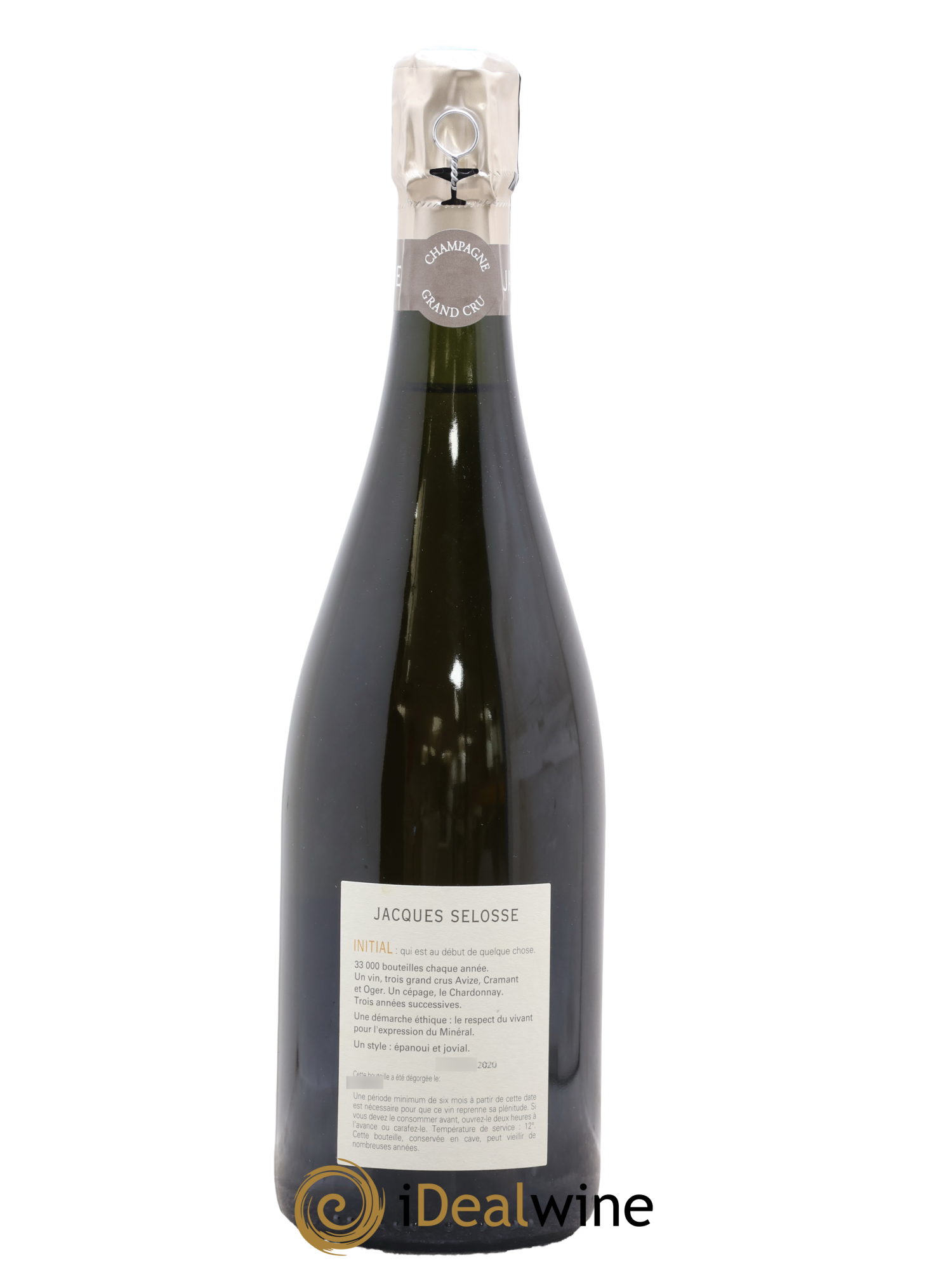 Initial Brut Jacques Selosse - Lot de 1 bouteille - 1