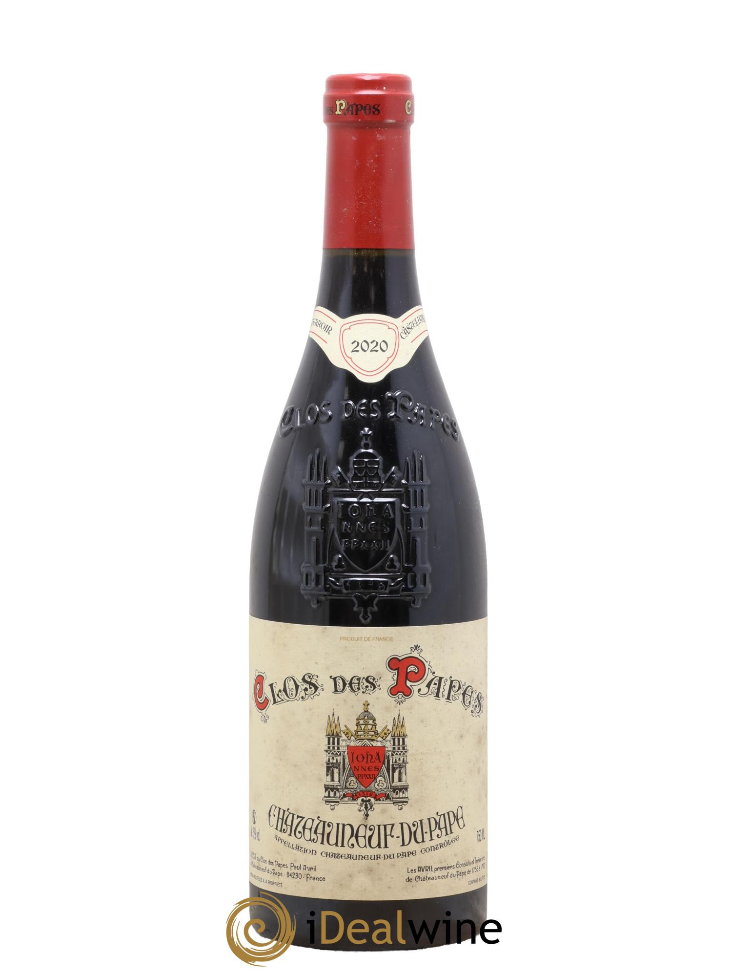 Châteauneuf-du-Pape Clos des Papes - Paul Avril 2020 - Lot of 1 bottle - 0