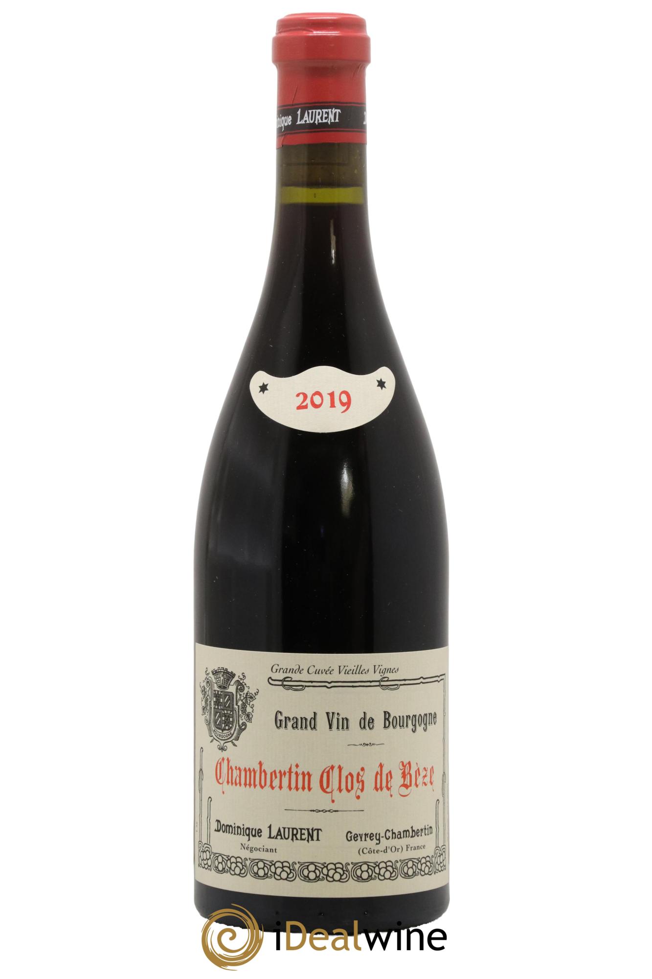 Chambertin Clos de Bèze Grand Cru Grande cuvée Vieilles vignes Dominique Laurent 2019 - Lotto di 1 bottiglia - 0