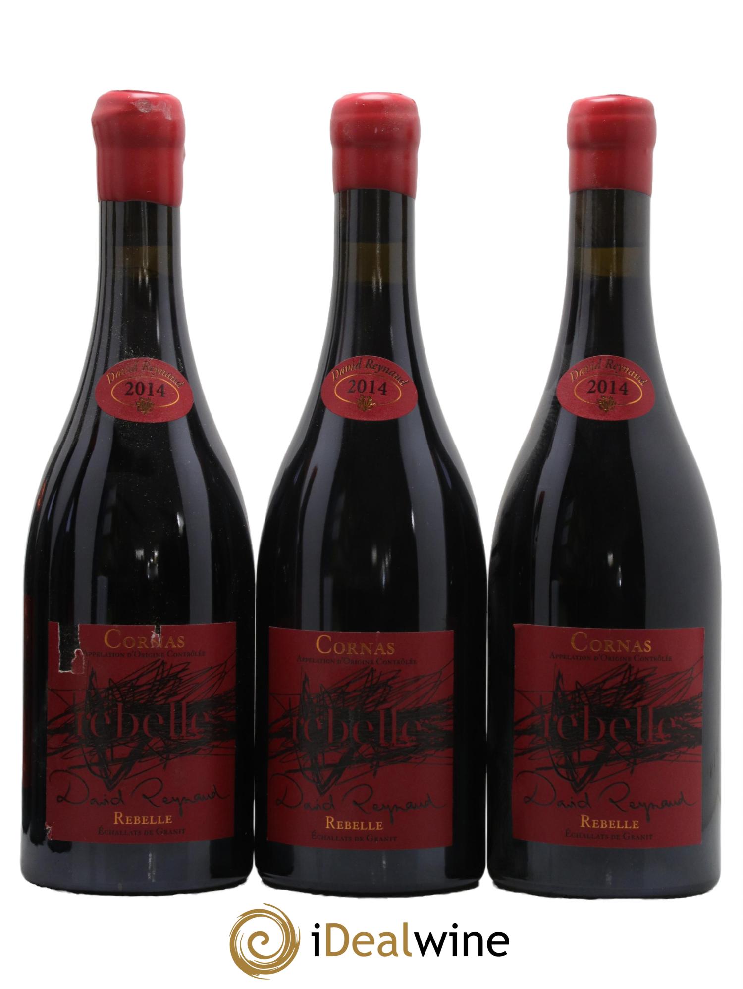 Cornas Rebelle David Reynaud 2014 - Posten von 3 Flaschen - 0