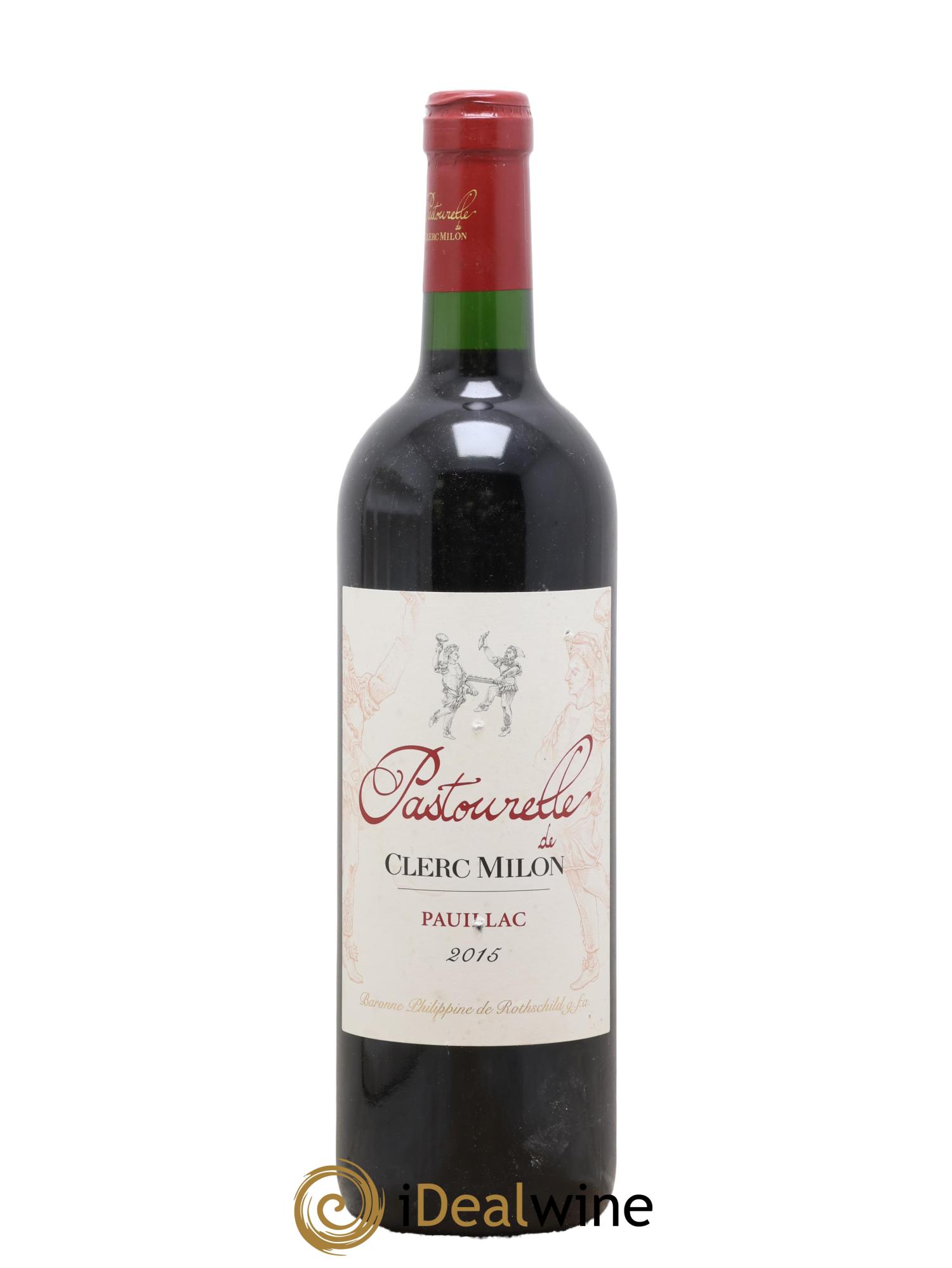 Pauillac Pastourelle de Clerc Milon 2015 - Lot of 1 bottle - 0