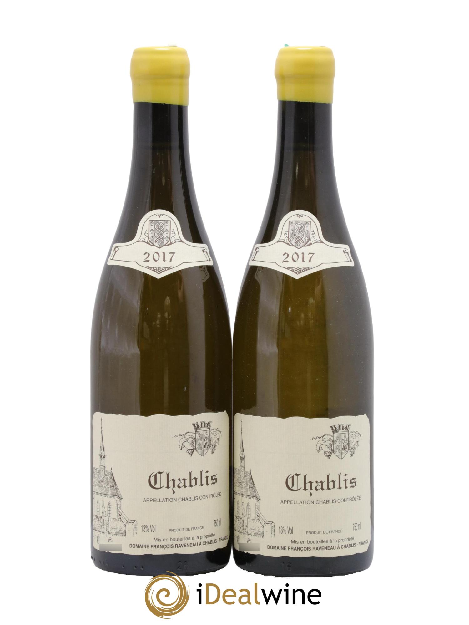 Chablis Raveneau (Domaine) 2017 - Lot de 2 bouteilles - 0