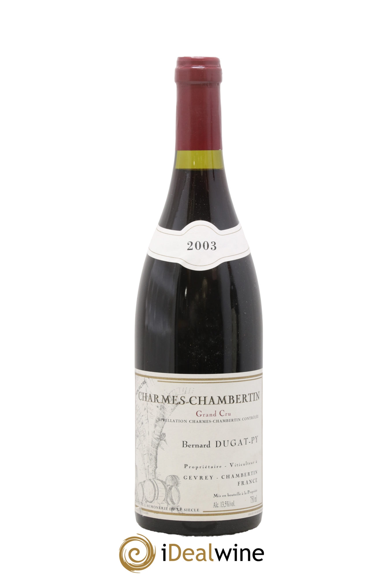 Charmes-Chambertin Grand Cru Dugat-Py 2003 - Lot of 1 bottle - 0