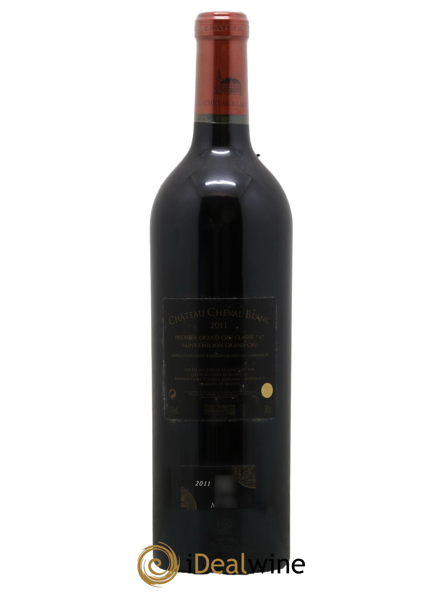 Château Cheval Blanc 1er Grand Cru Classé A 2011 - Lot de 1 bouteille - 2