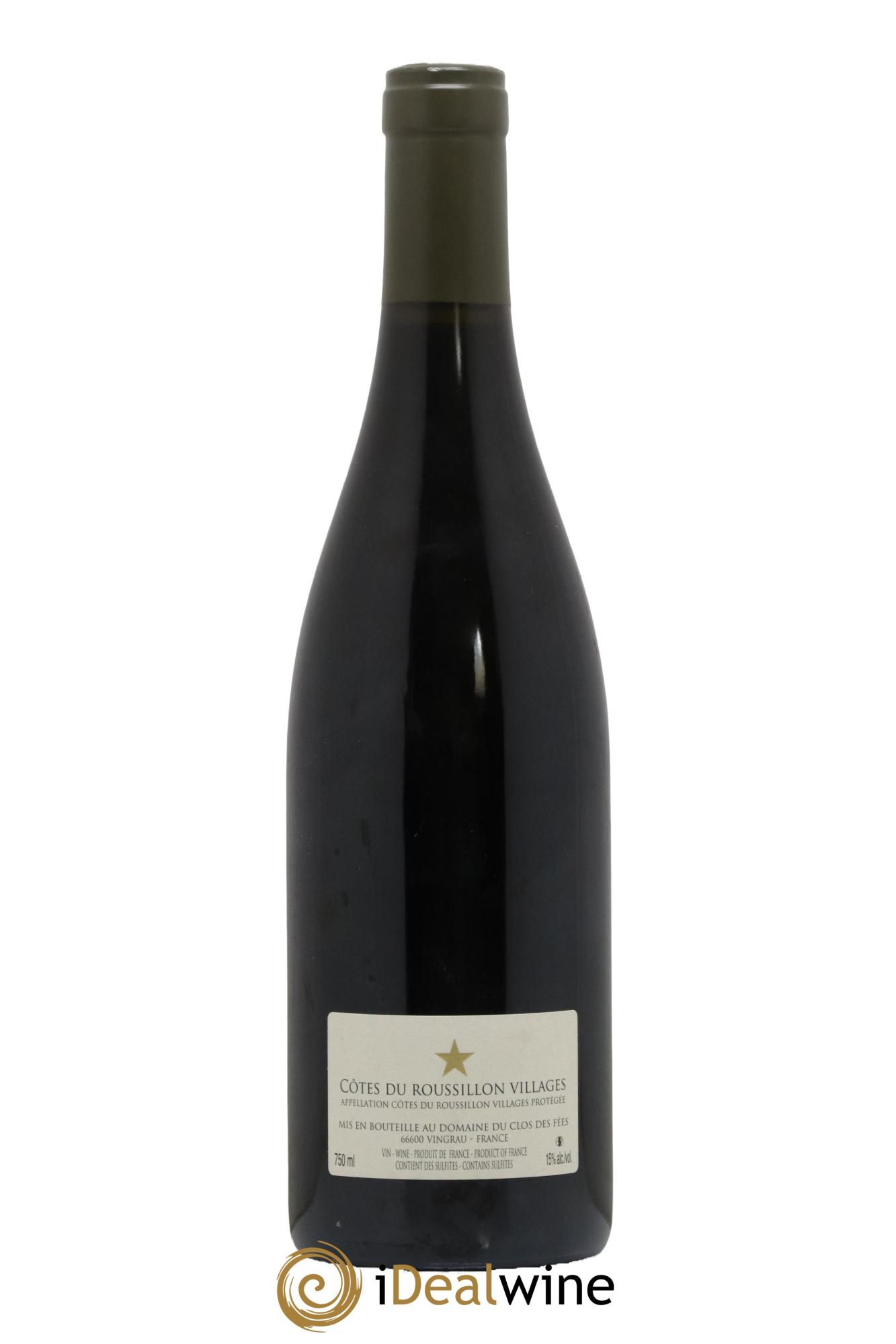 Côtes du Roussillon Villages Clos des Fées Hervé Bizeul 2020 - Lot de 1 bouteille - 1
