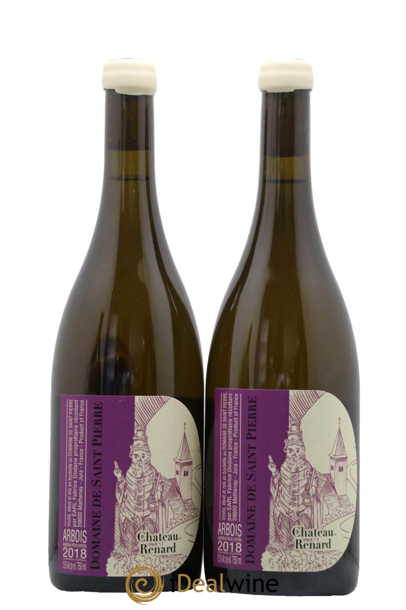 Arbois Château Renard Saint-Pierre (Domaine) Fabrice Dodane 2018 - Lot de 2 bouteilles - 0