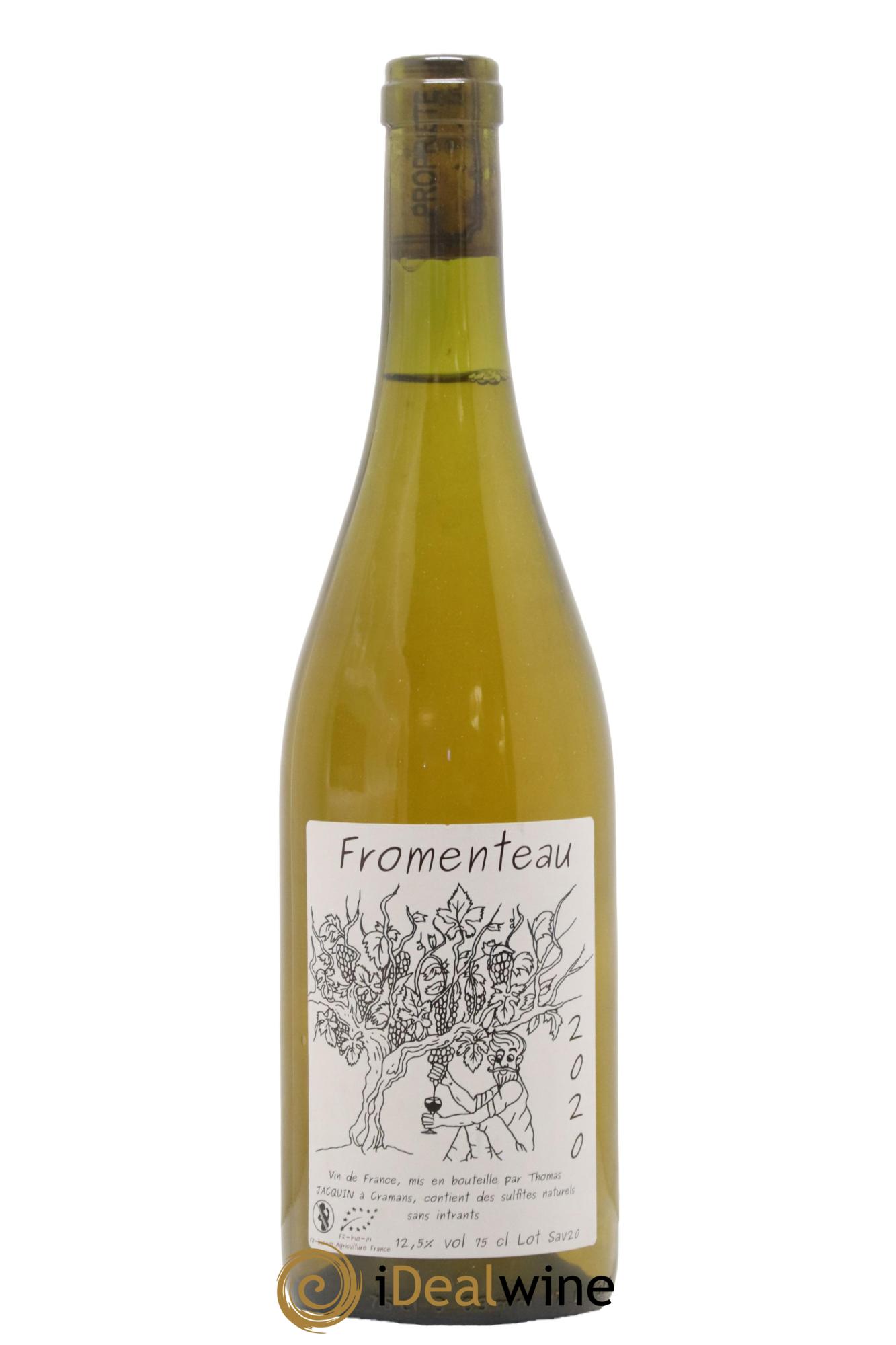 Vin de France Fromenteau Thomas Jacquin 2020 - Lot de 1 bouteille - 0