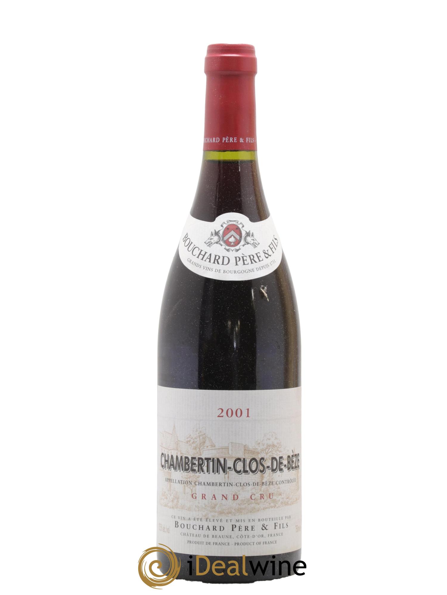 Chambertin Clos de Bèze Grand Cru Bouchard Père & Fils 2001 - Lot of 1 bottle - 1
