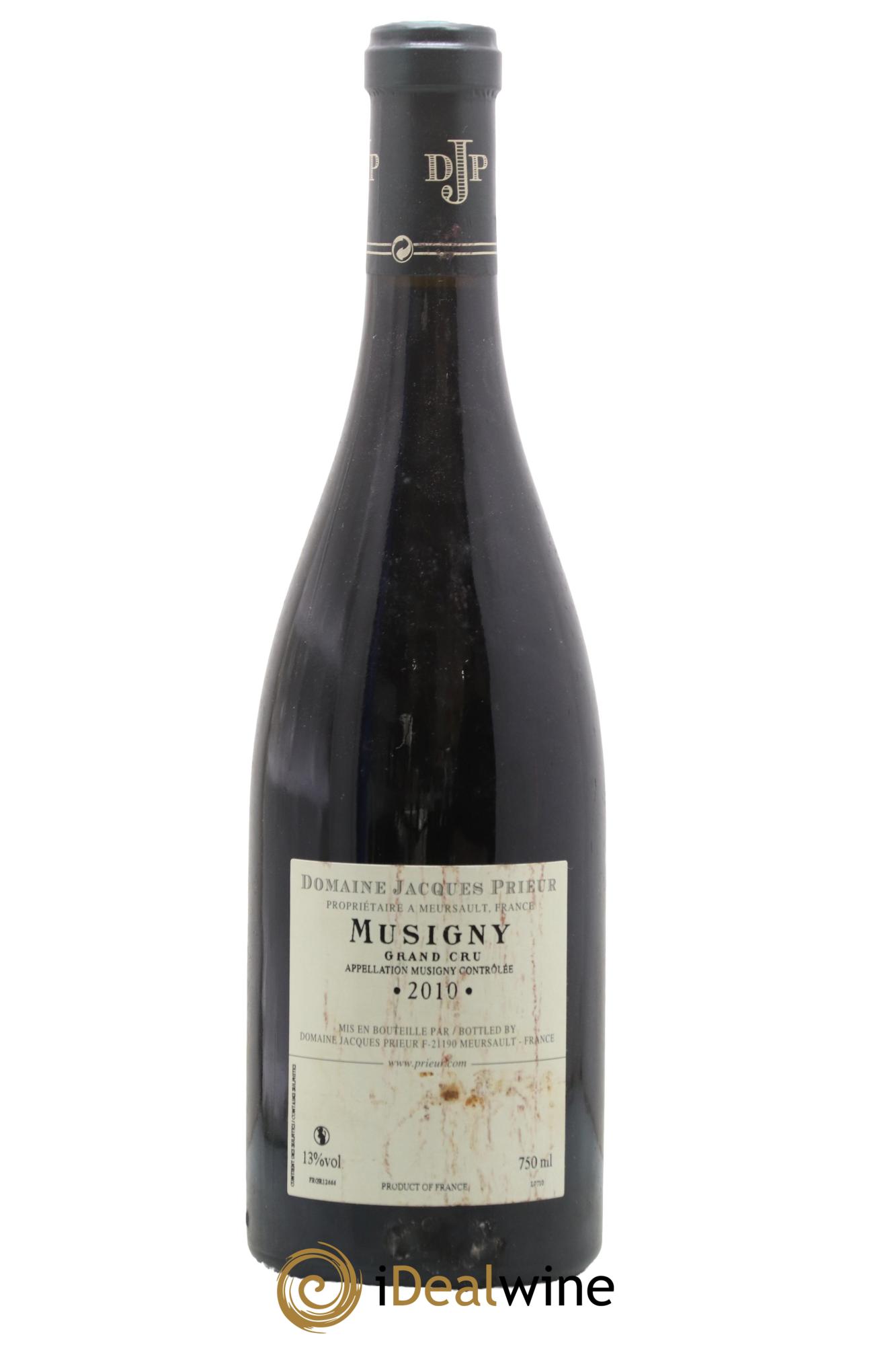 Musigny Grand Cru Jacques Prieur (Domaine) 2010 - Posten von 1 Flasche - 1