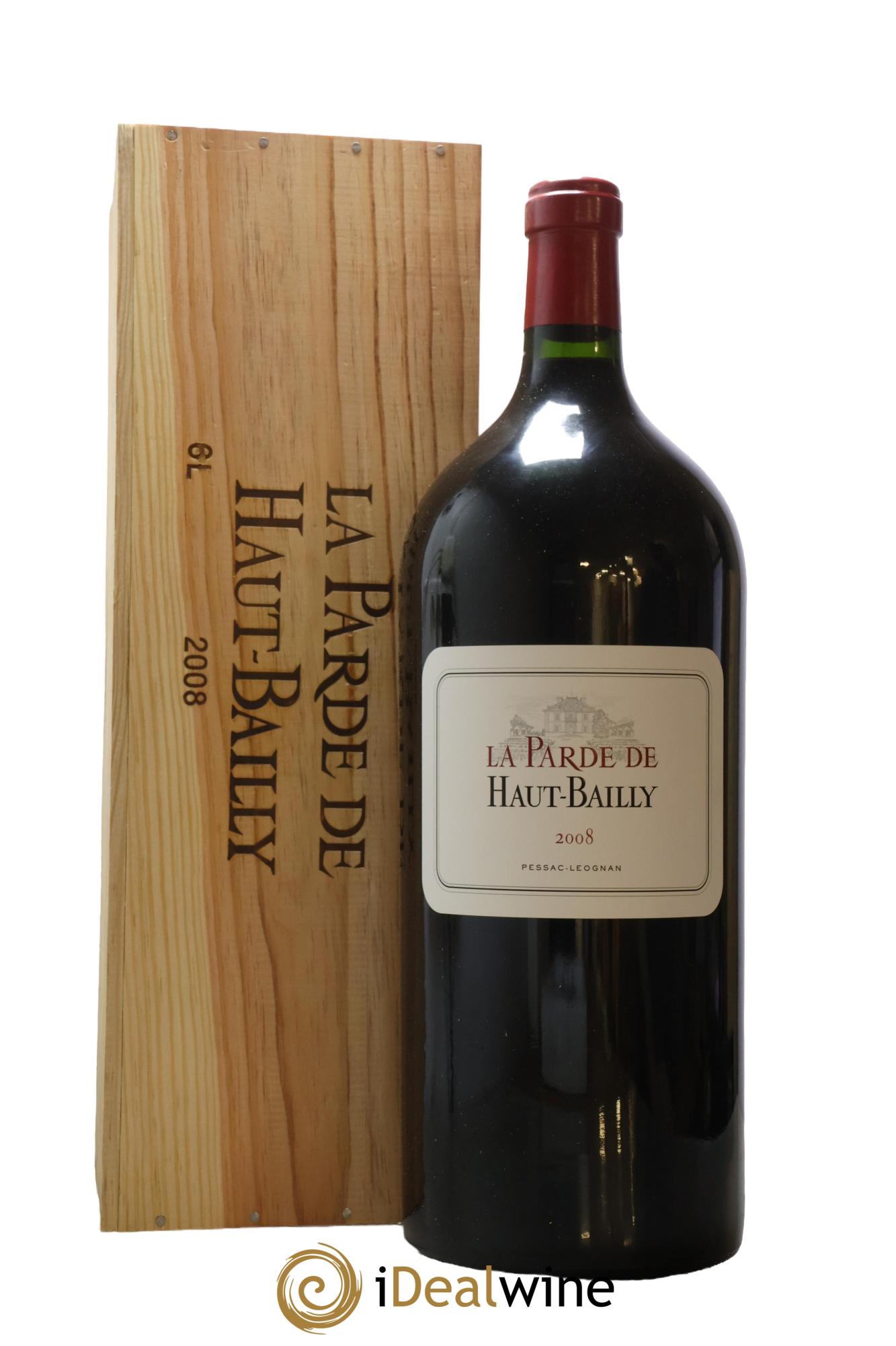 Haut Bailly II (Anciennement La Parde de Haut-Bailly) Second Vin 2008 - Lot de 1 impériale - 1