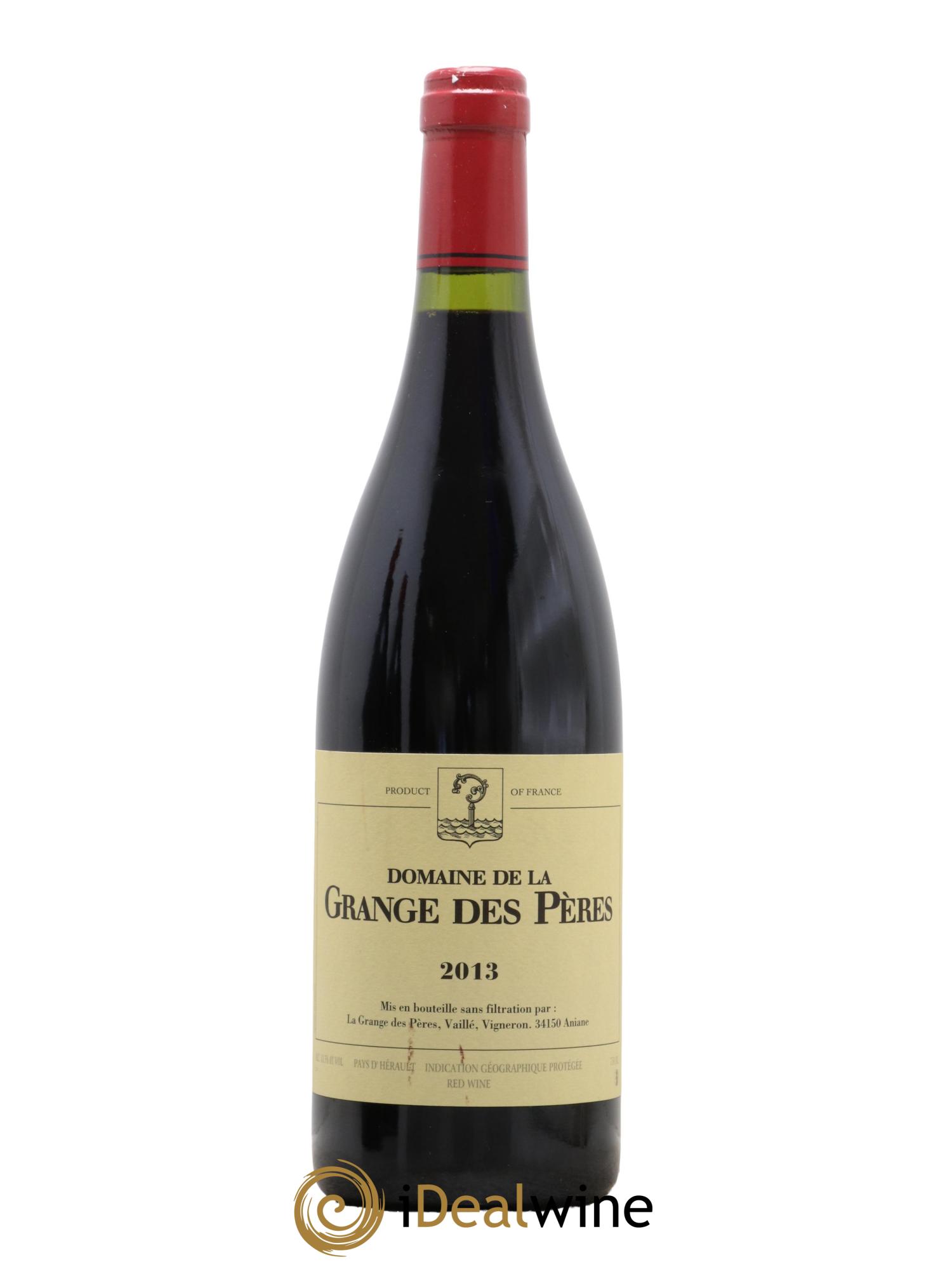 Pays d'Hérault Grange des Pères Laurent Vaillé 2013 - Lot de 1 bouteille - 0