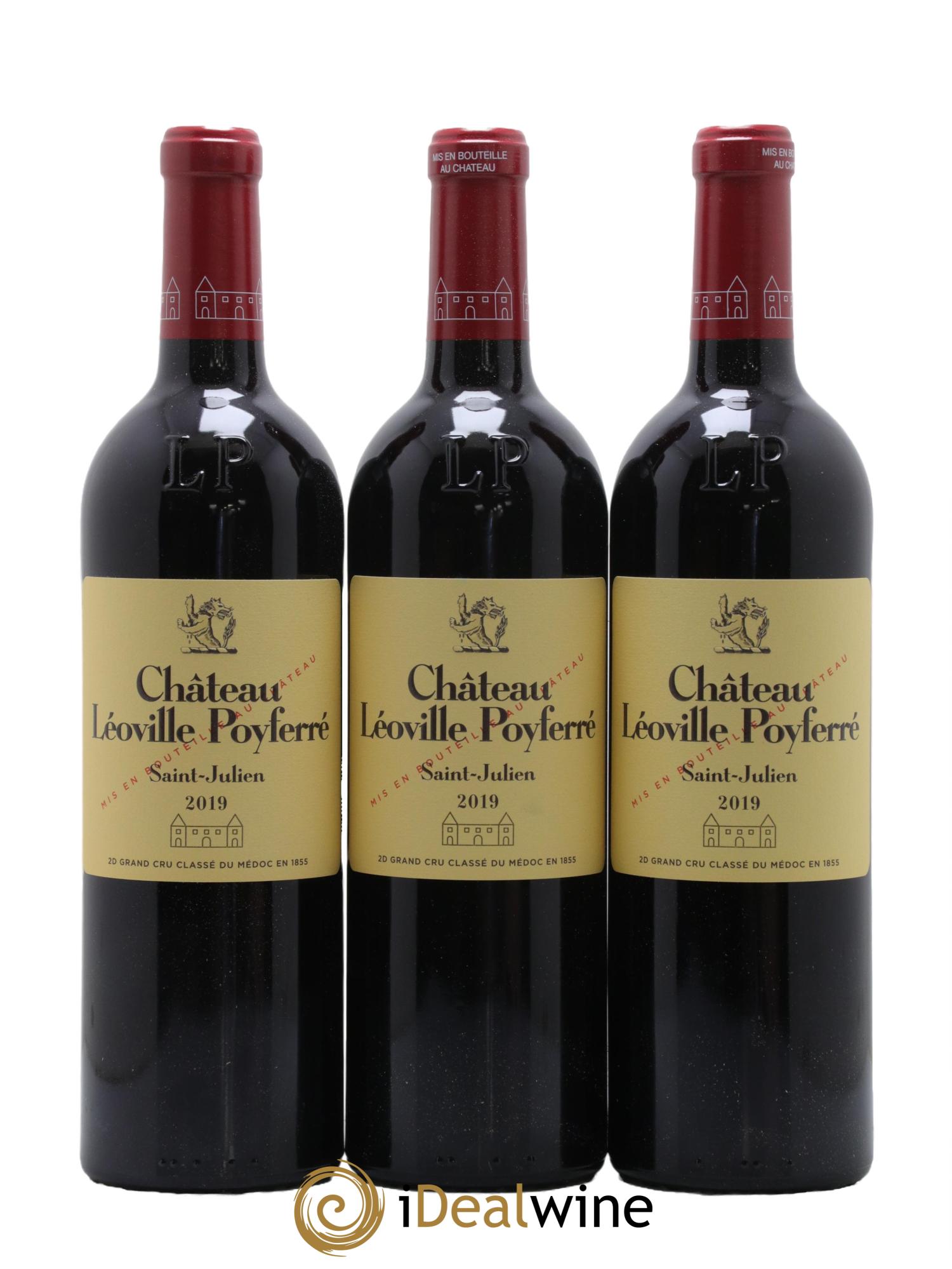 Château Léoville Poyferré 2ème Grand Cru Classé  2019 - Posten von 6 Flaschen - 2