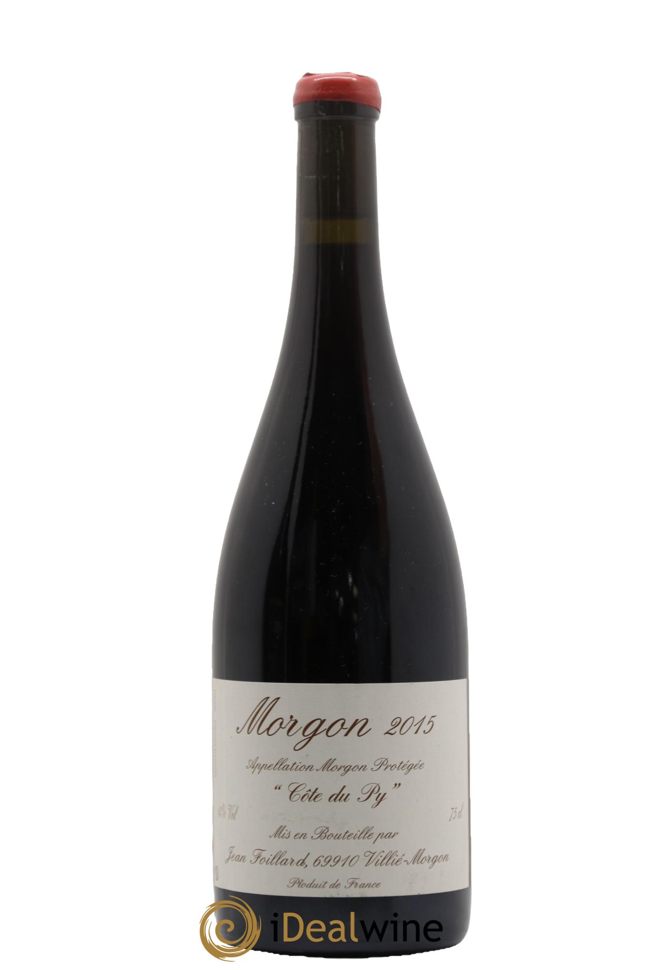 Morgon Côte du Py Jean Foillard 2015 - Lot de 1 bouteille - 0