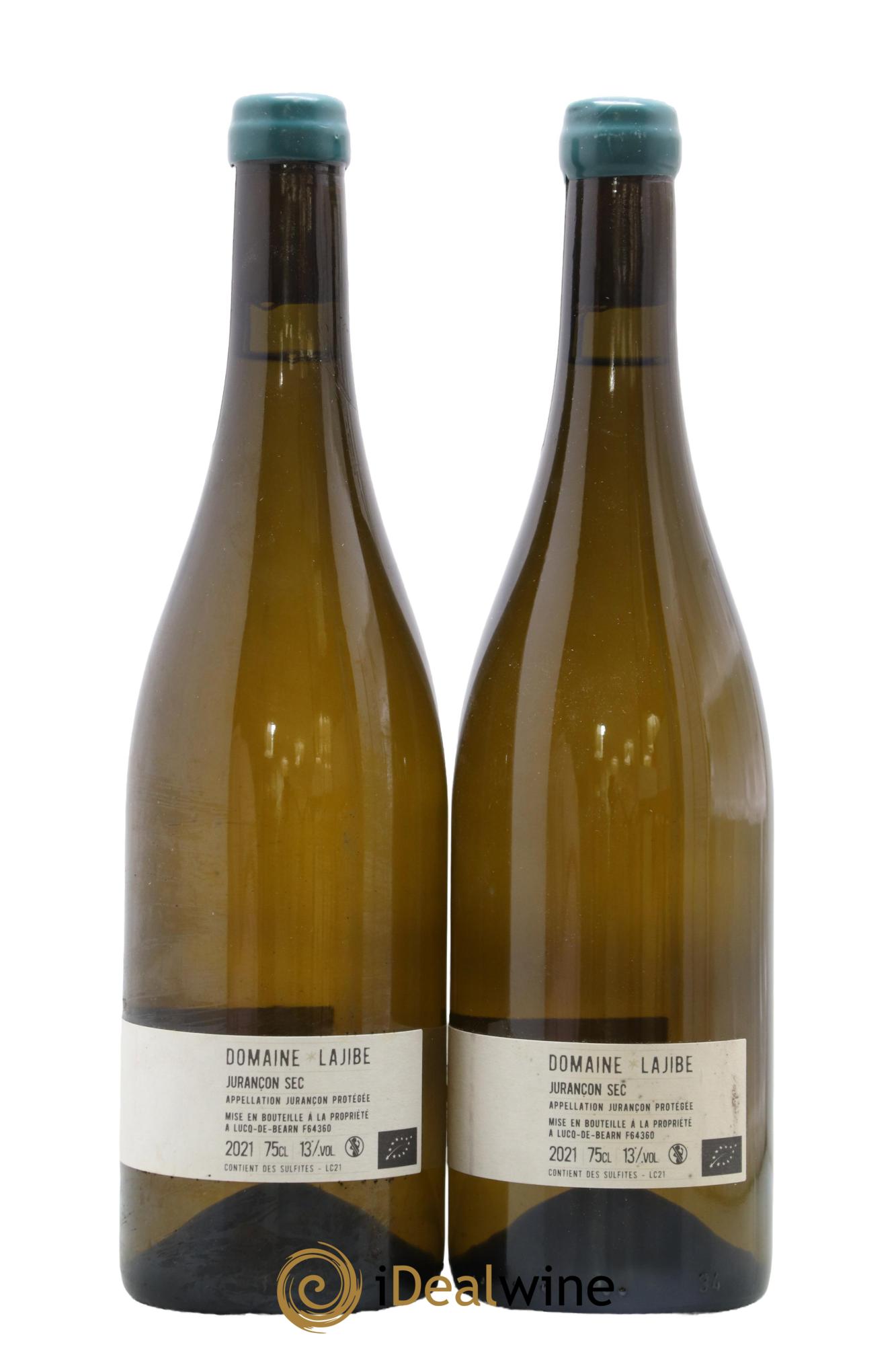 Jurançon sec Carmeret Domaine Lajibe - Jean-Baptiste Semmartin 2021 - Lot of 2 bottles - 1