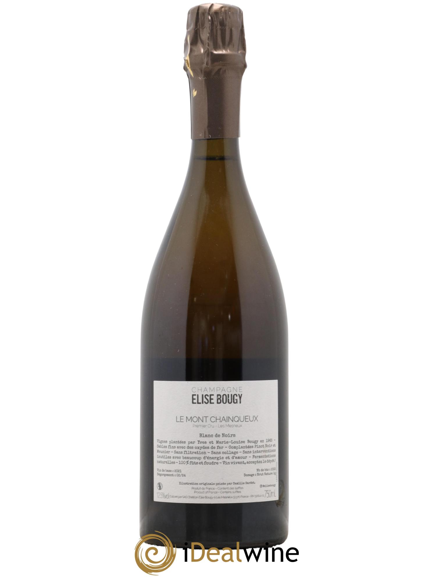 Les Mesneux Le Mont Chainqueux Elise Bougy - Lot de 1 bouteille - 2