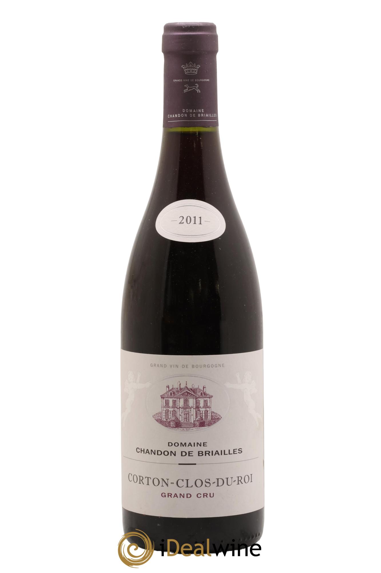 Corton Grand Cru Clos du Roi Chandon de Briailles 2011 - Lot de 1 bouteille - 0
