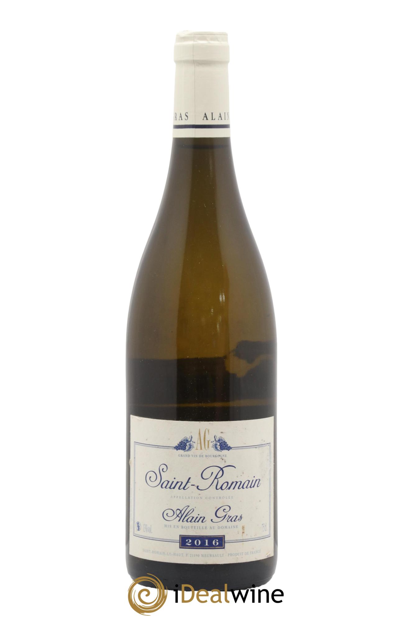 Saint-Romain Alain Gras 2016 - Lot de 1 bouteille - 0