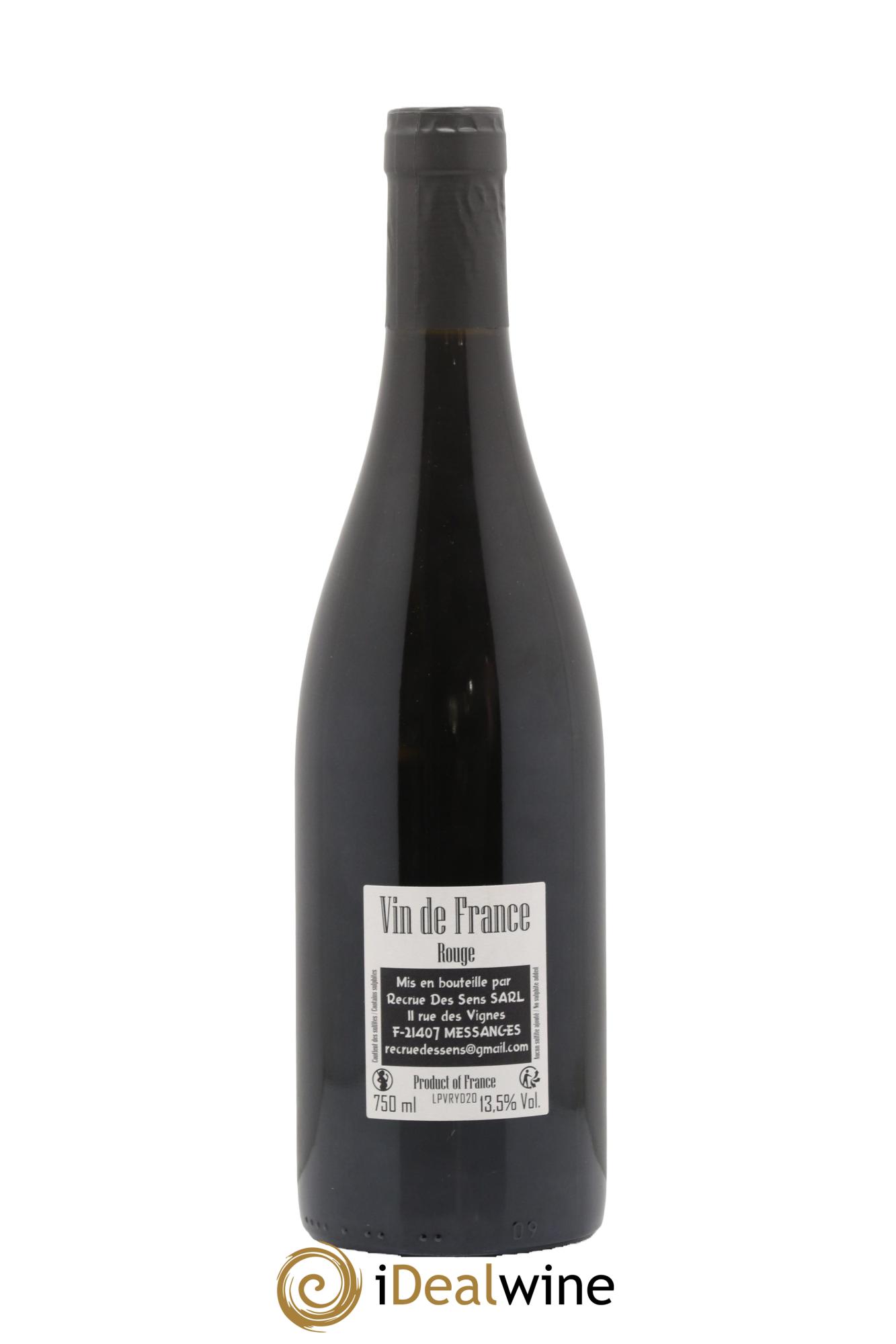 Vin de France PV Yann Durieux - Recrue des Sens 2020 - Lotto di 1 bottiglia - 1