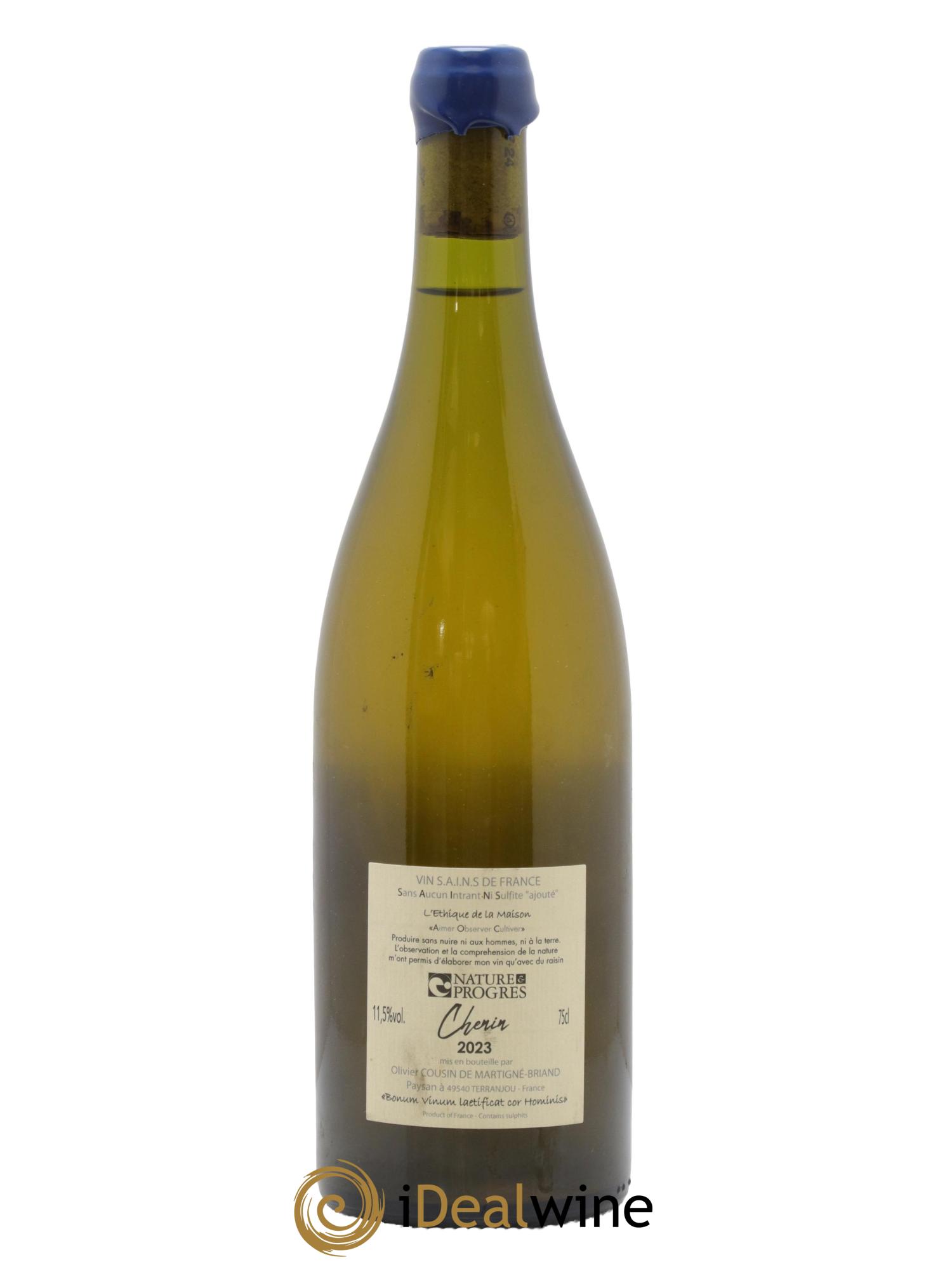 Vin de France Chenin Au-delà Olivier Cousin 2023 - Lot de 1 bouteille - 1