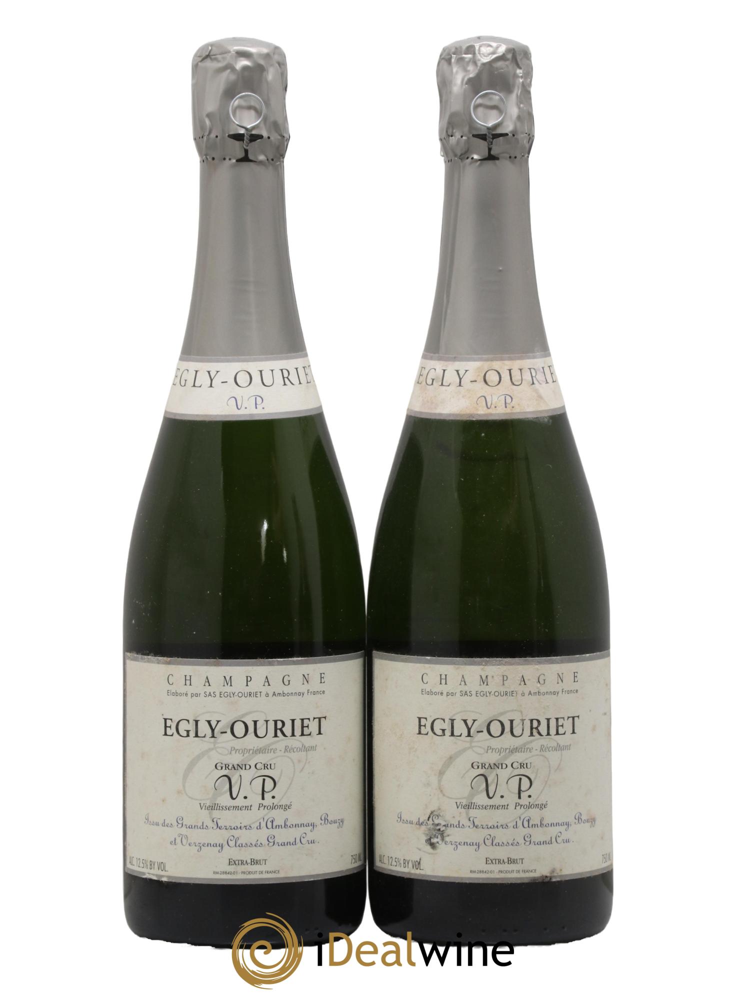 Extra-Brut VP Egly-Ouriet - Lot de 2 bouteilles - 0
