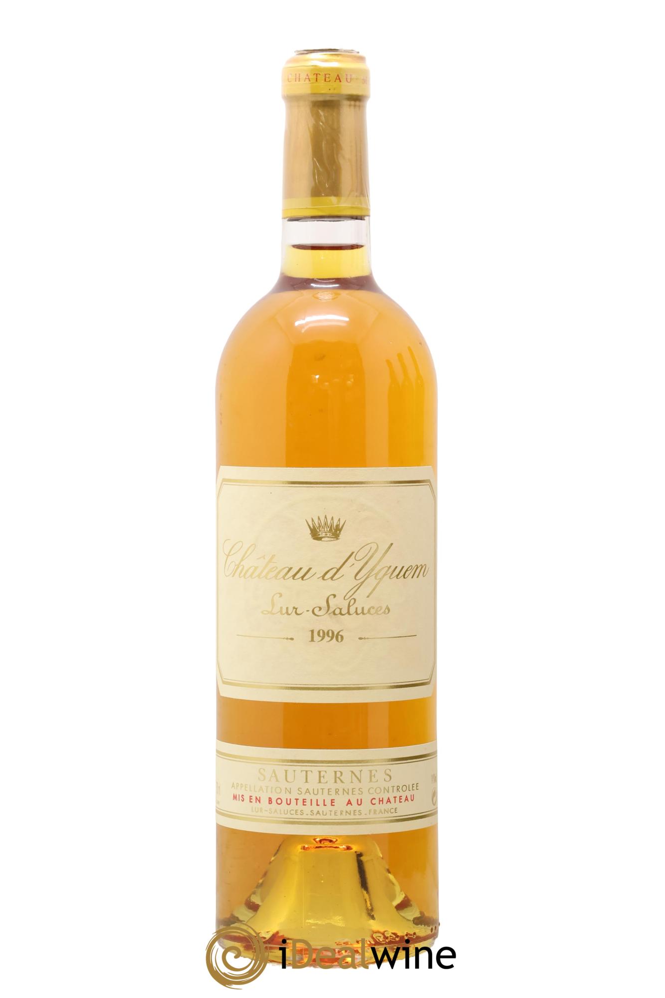 Château d' Yquem 1er Cru Classé Supérieur 1996 - Lot de 1 bouteille - 0