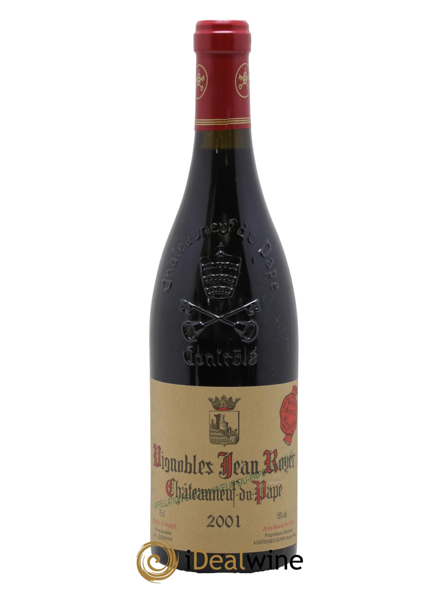Châteauneuf-du-Pape Sola Régalis Royer 2001 - Lot de 1 bouteille - 0