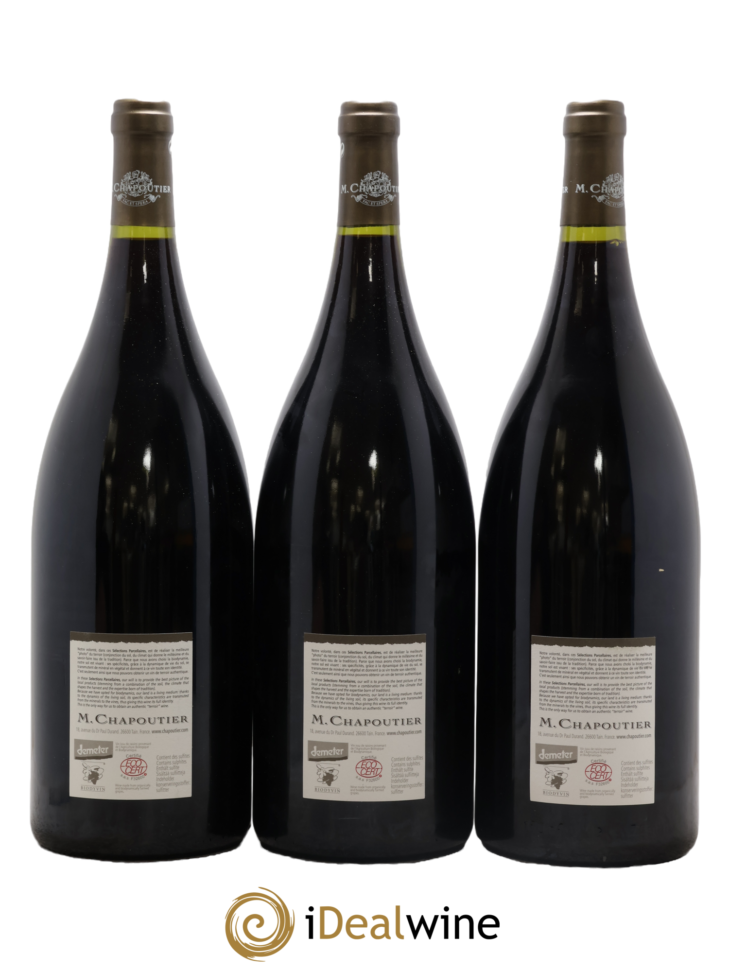 Hermitage Ermitage Le Pavillon Chapoutier 2005 - Posten von 3 Magnum - 1