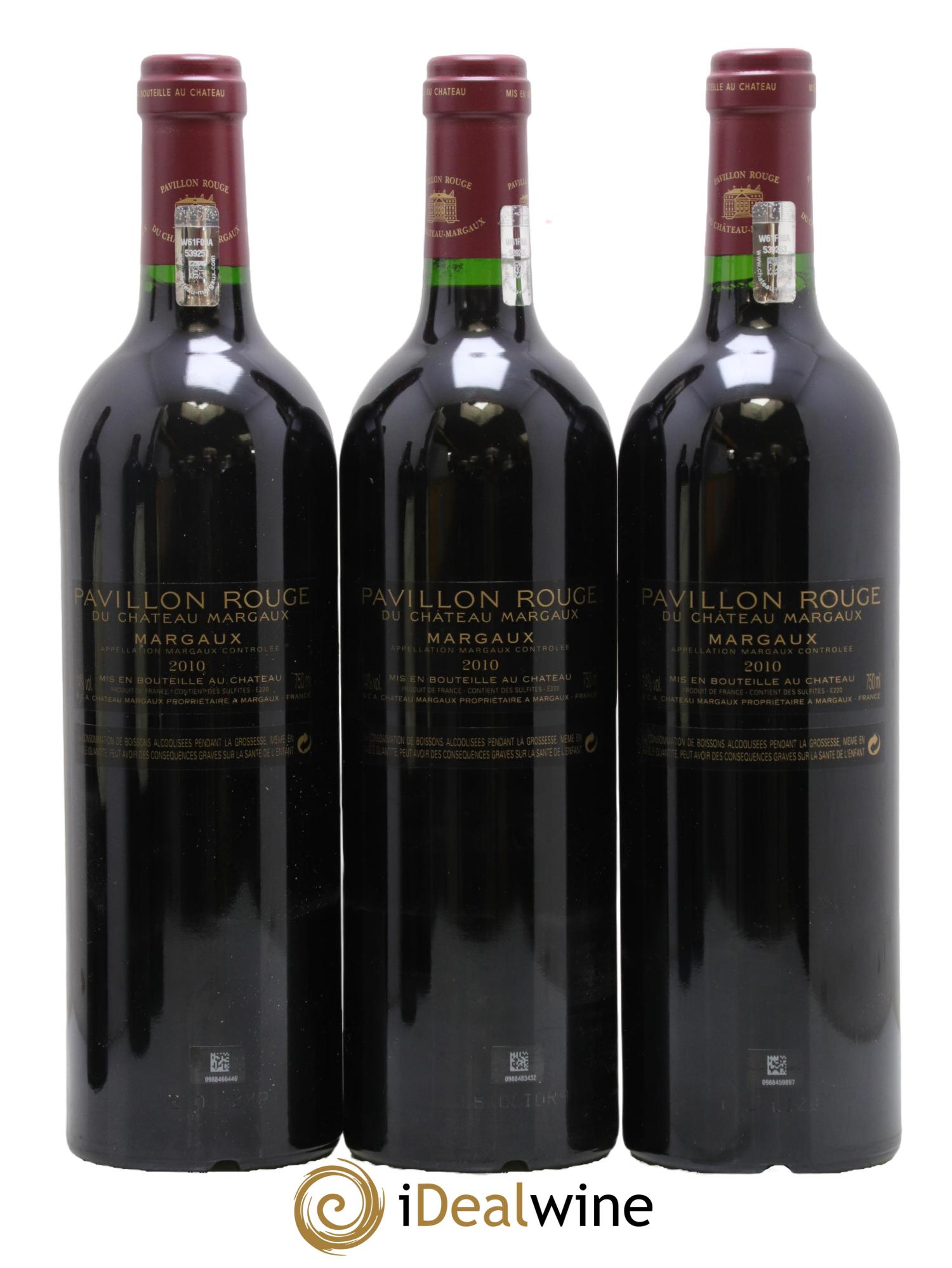 Pavillon Rouge du Château Margaux Second Vin 2010 - Lotto di 6 bottiglie - 2