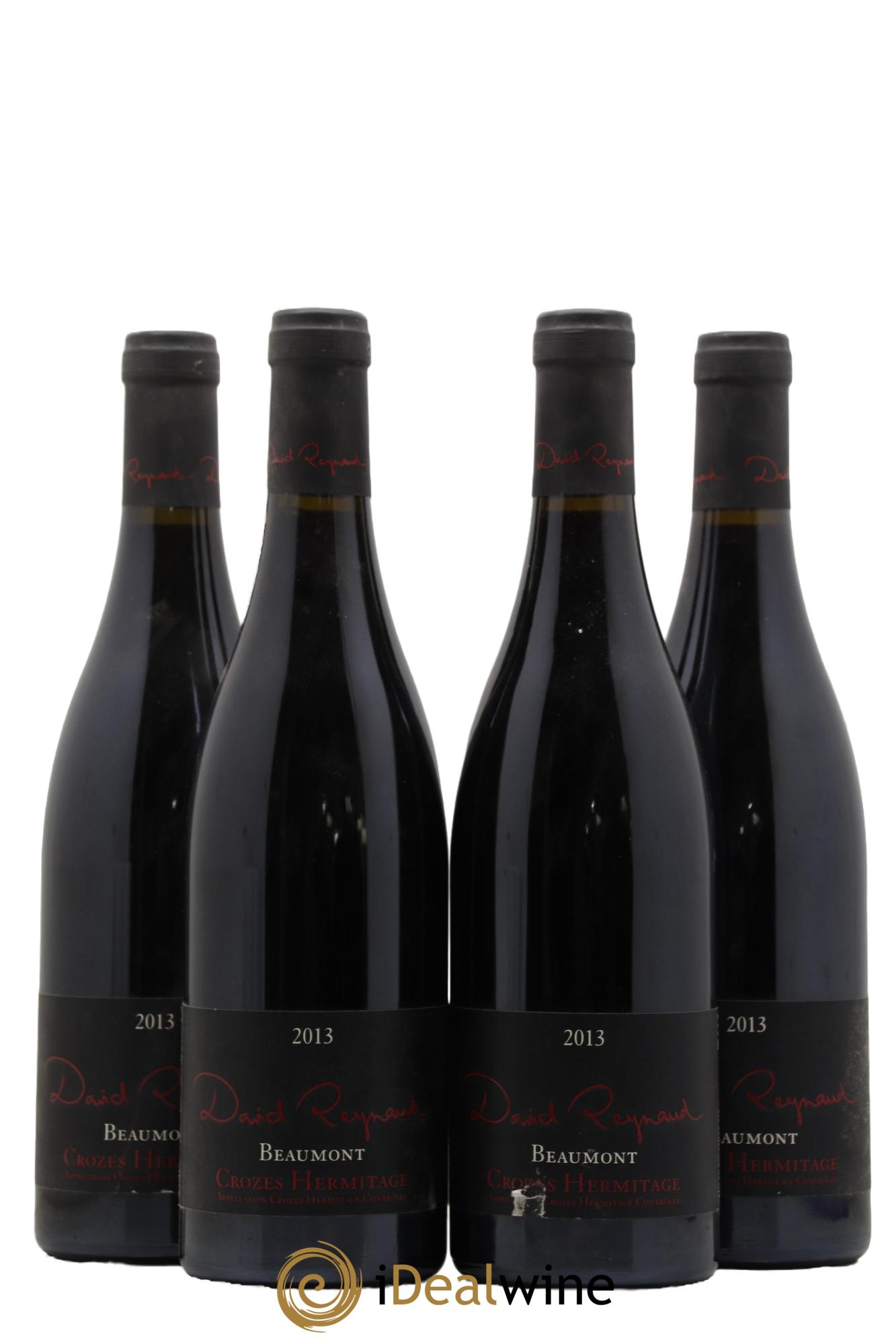 Crozes-Hermitage Beaumont Domaine David Reynaud 2013 - Lot de 4 bouteilles - 0