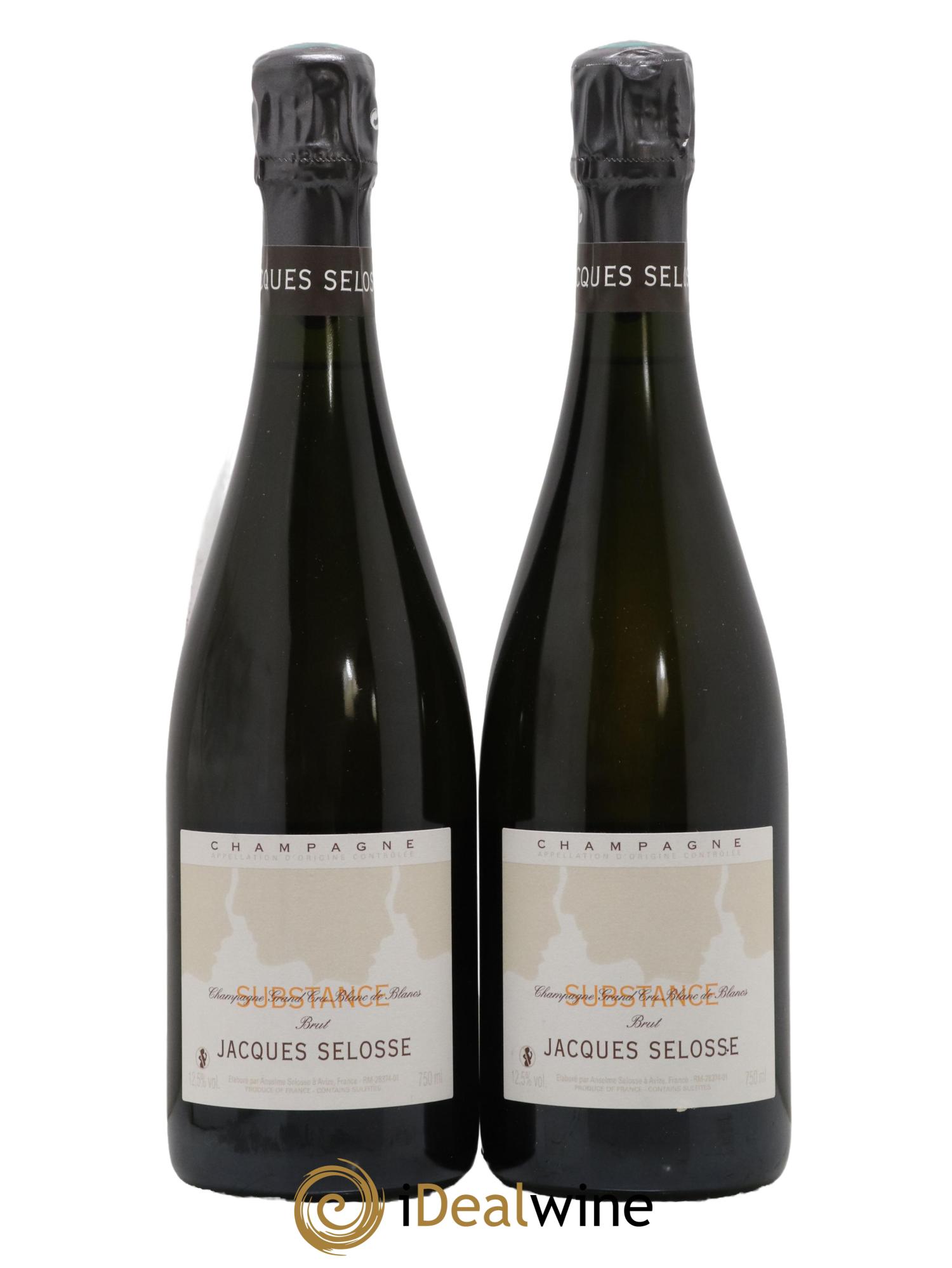 Substance Jacques Selosse - Lot de 2 bouteilles - 0
