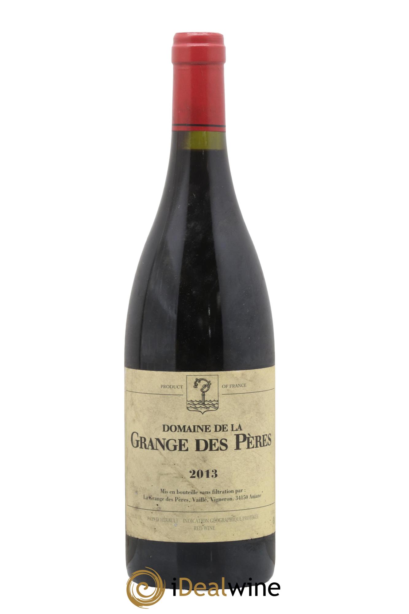 Pays d'Hérault Grange des Pères Laurent Vaillé 2013 - Lot de 1 bouteille - 0