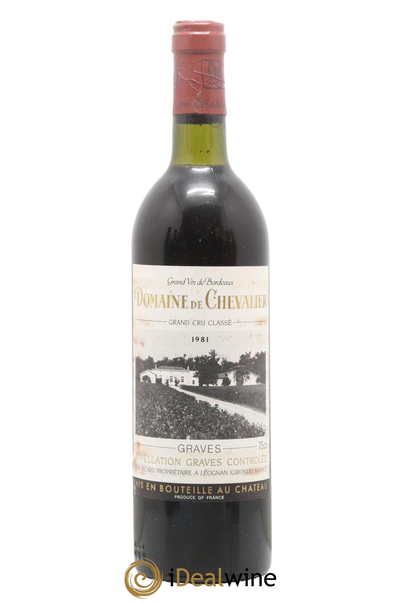 Domaine de Chevalier Cru Classé de Graves 1981 - Lot de 1 bouteille - 0