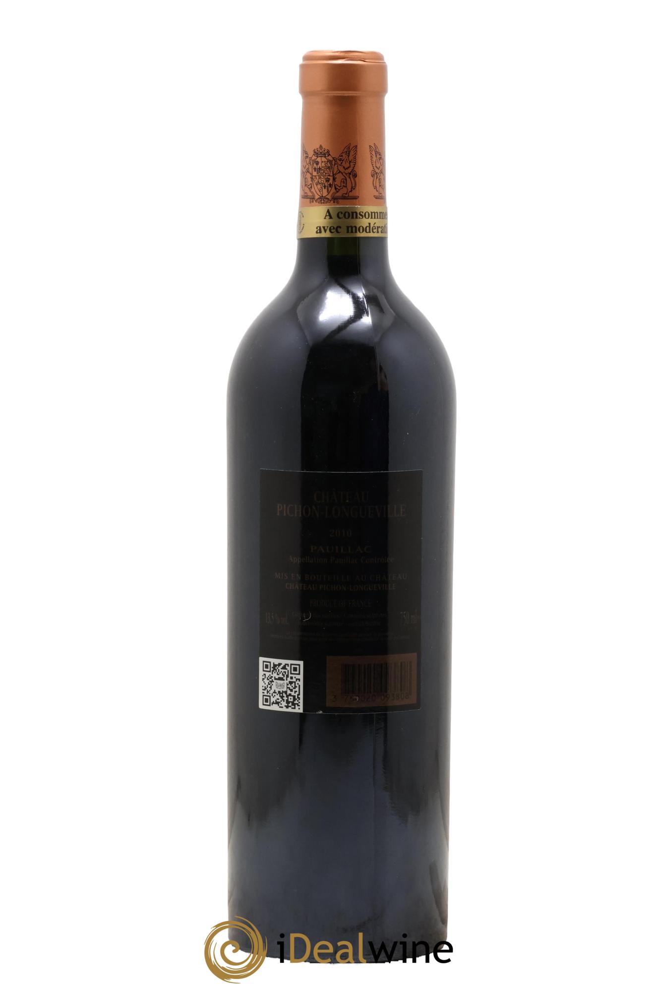 Pichon Longueville Baron 2ème Grand Cru Classé 2010 - Lotto di 1 bottiglia - 1