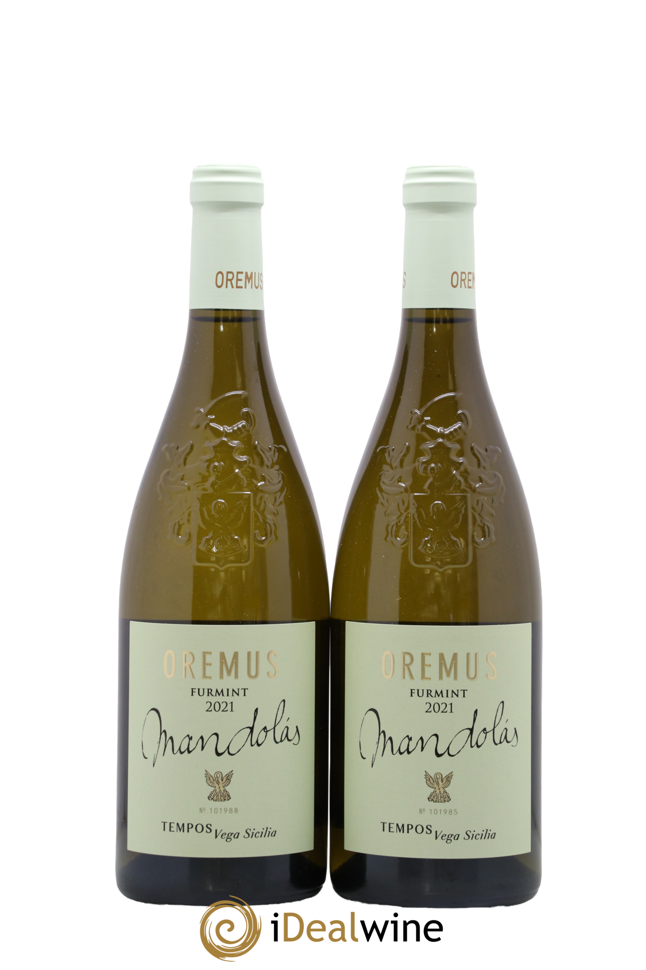 Tokaj Oremus PDO Mandolas Vega Sicilia 2021 - Lot de 2 bouteilles - 0