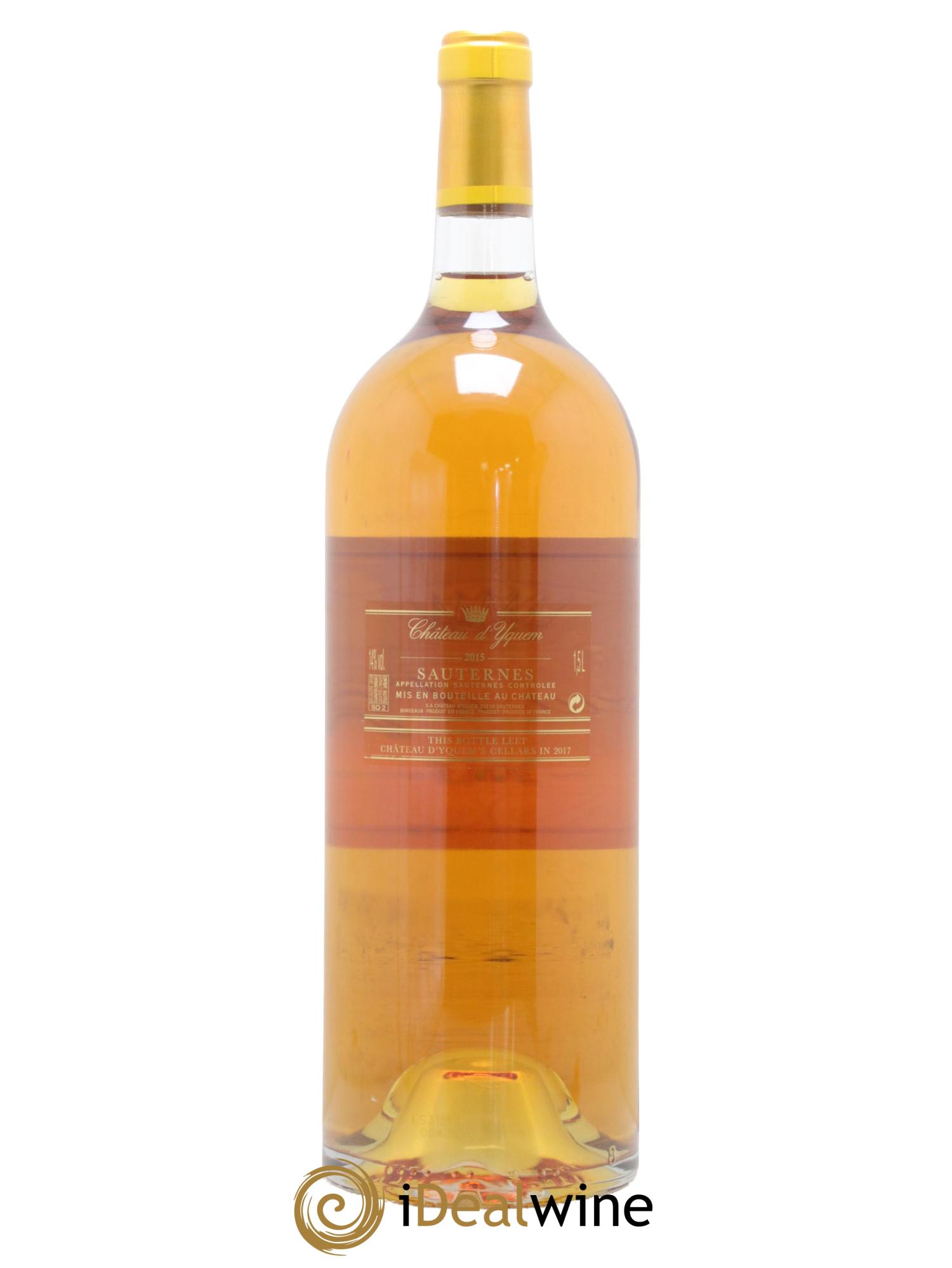 Château d' Yquem 1er Cru Classé Supérieur 2015 - Lotto di 1 magnum - 2