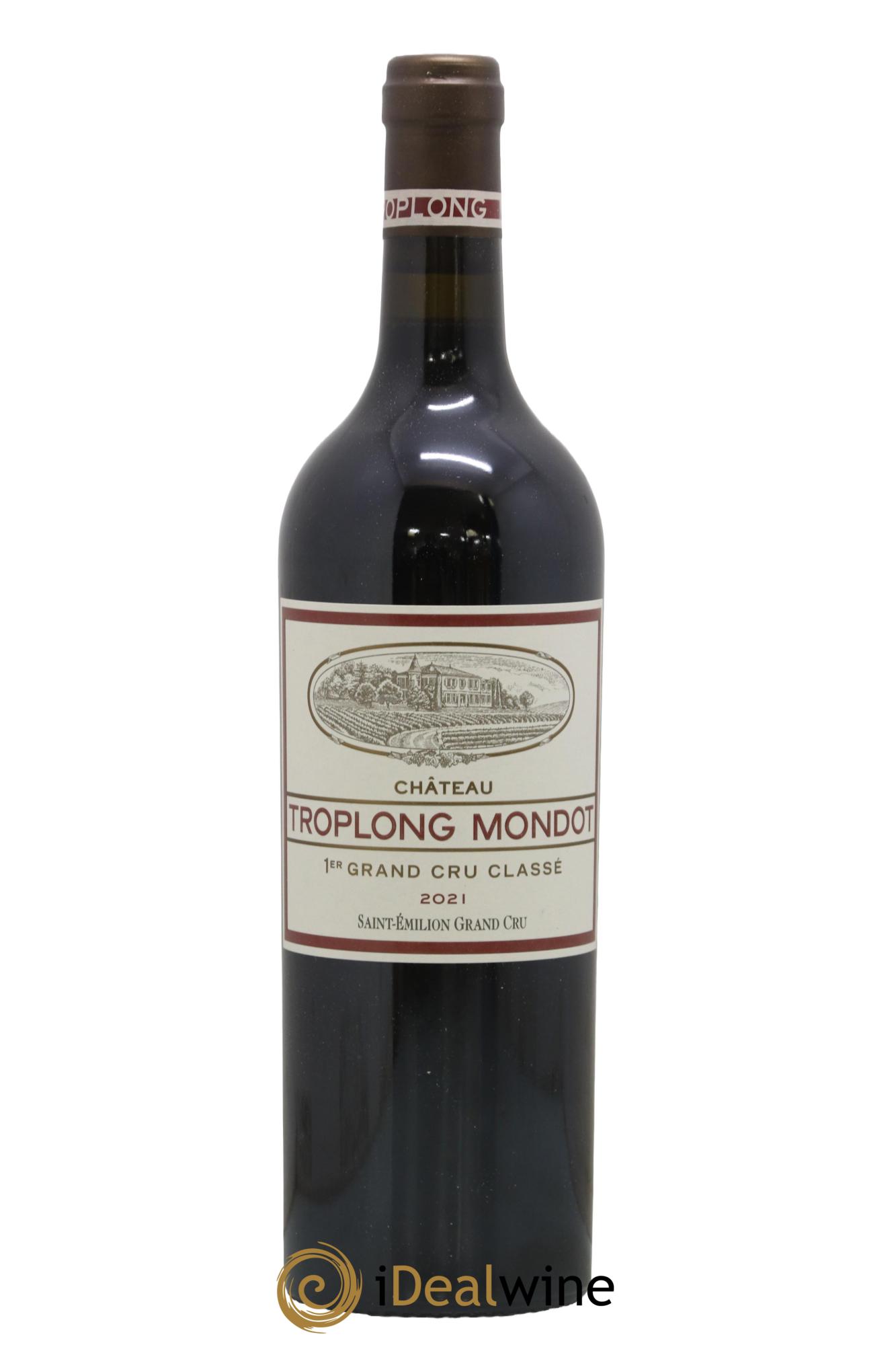 Château Troplong Mondot 1er Grand Cru Classé B 2021 - Lot of 1 bottle - 1