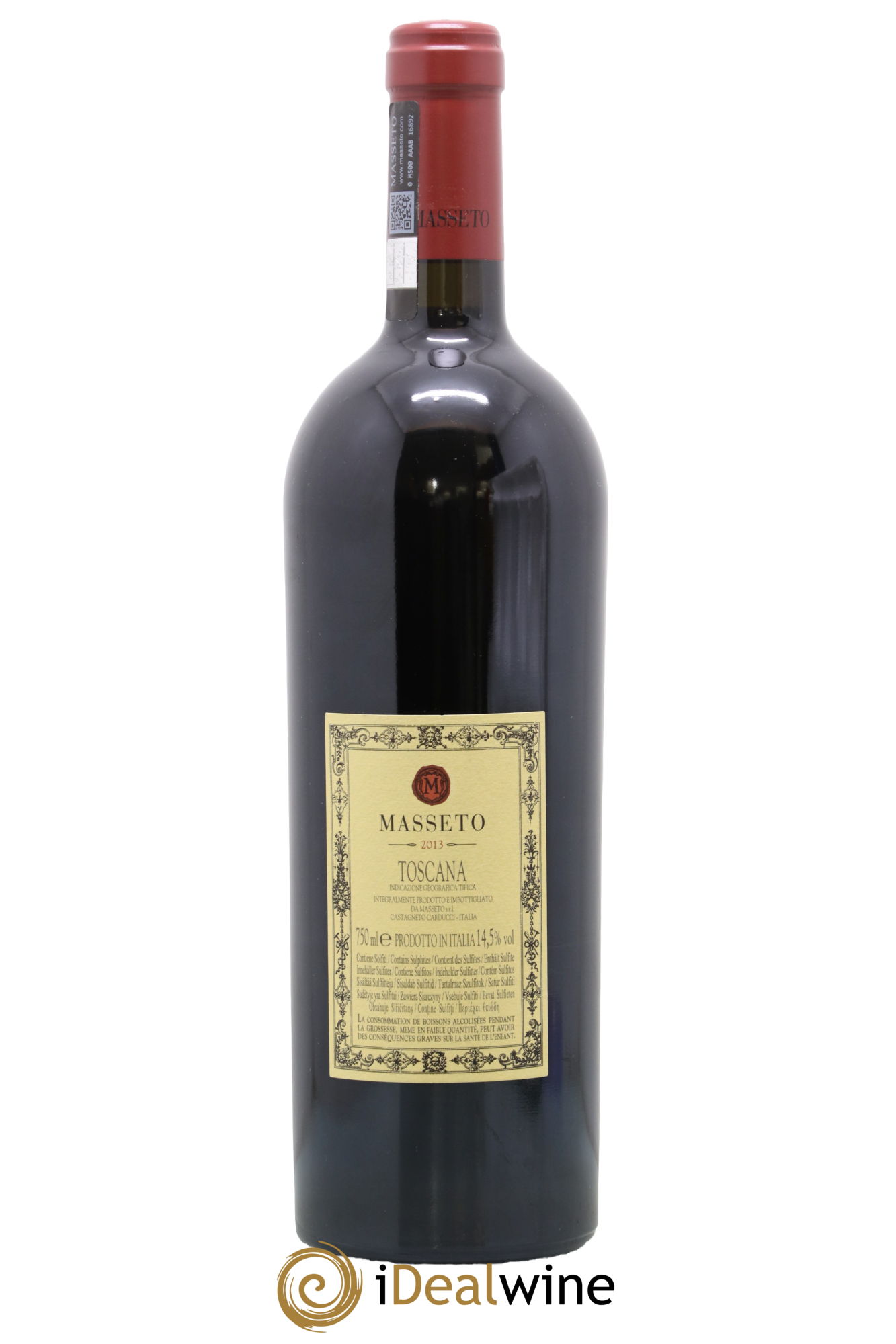 Toscana IGT Tenuta Dell'Ornellaia Masseto Frescobaldi 2013 - Lot of 1 bottle - 1