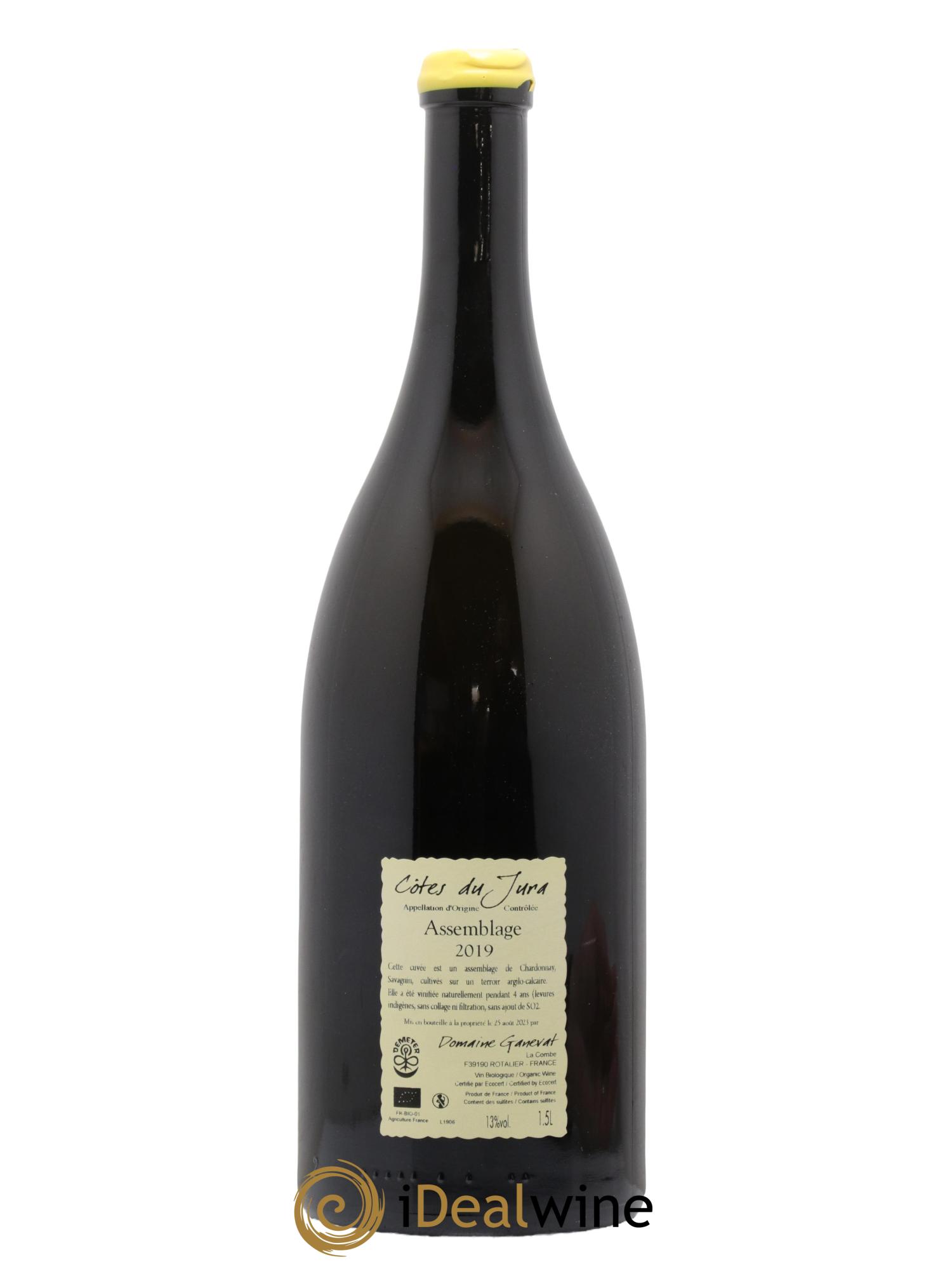 Côtes du Jura Cuvée Orégane Jean-François Ganevat (Domaine) 2019 - Lot de 1 bouteille - 1