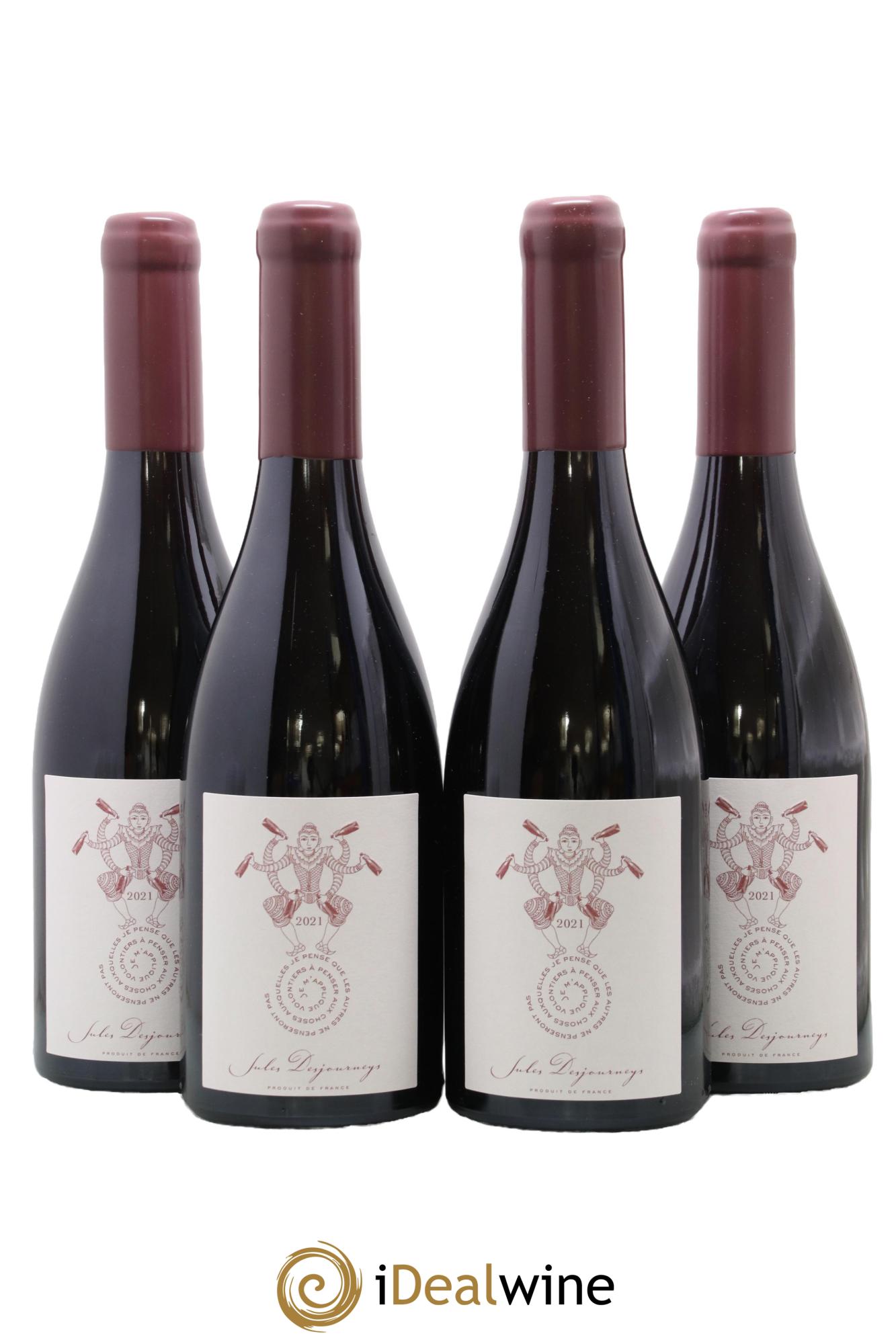 Beaujolais Jules Desjourneys 2021 - Lot de 4 bouteilles - 0