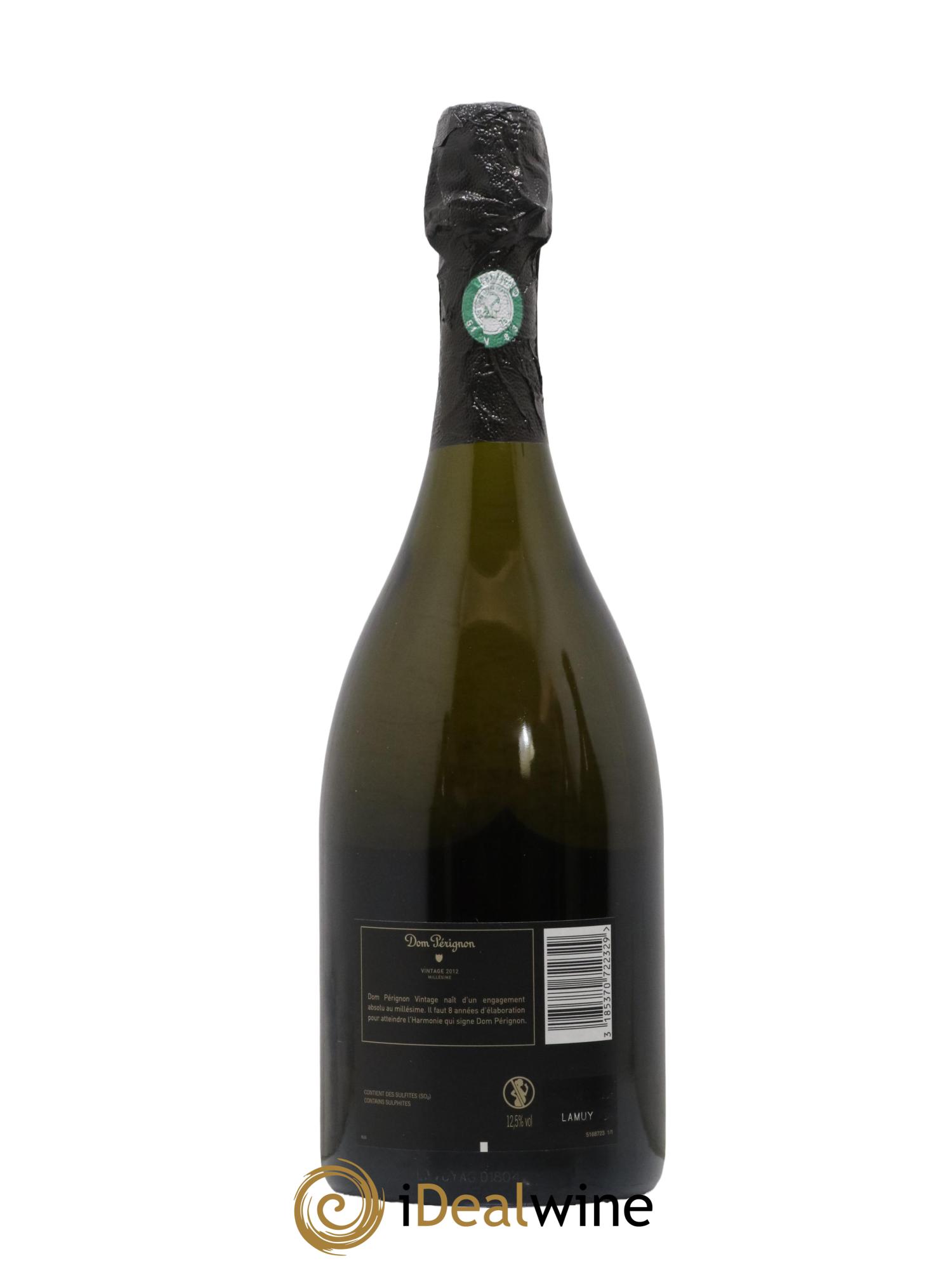 Brut Dom Pérignon 2012 - Lot de 1 bouteille - 1
