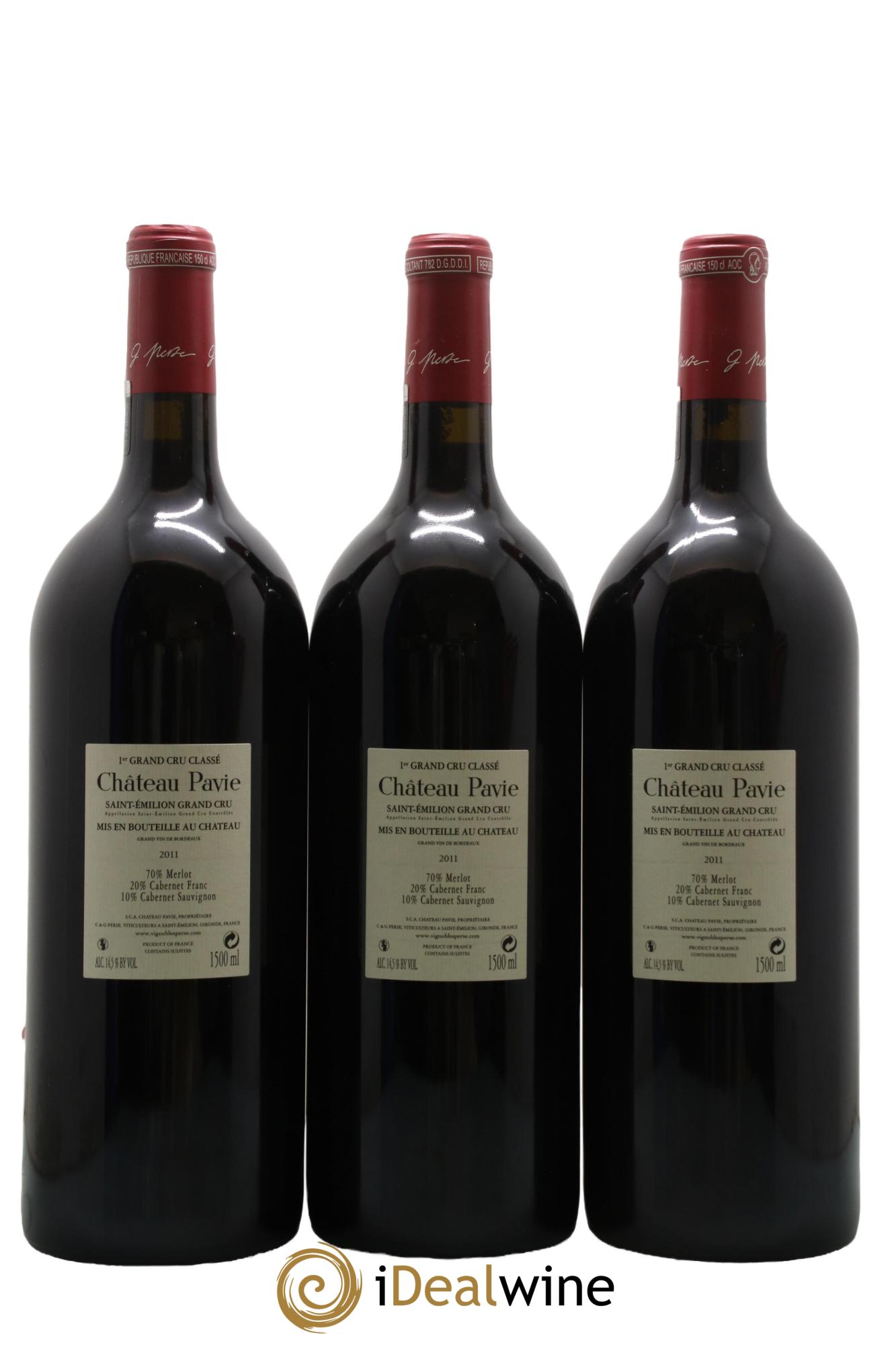Château Pavie 1er Grand Cru Classé A 2011 - Lot de 6 magnums - 5