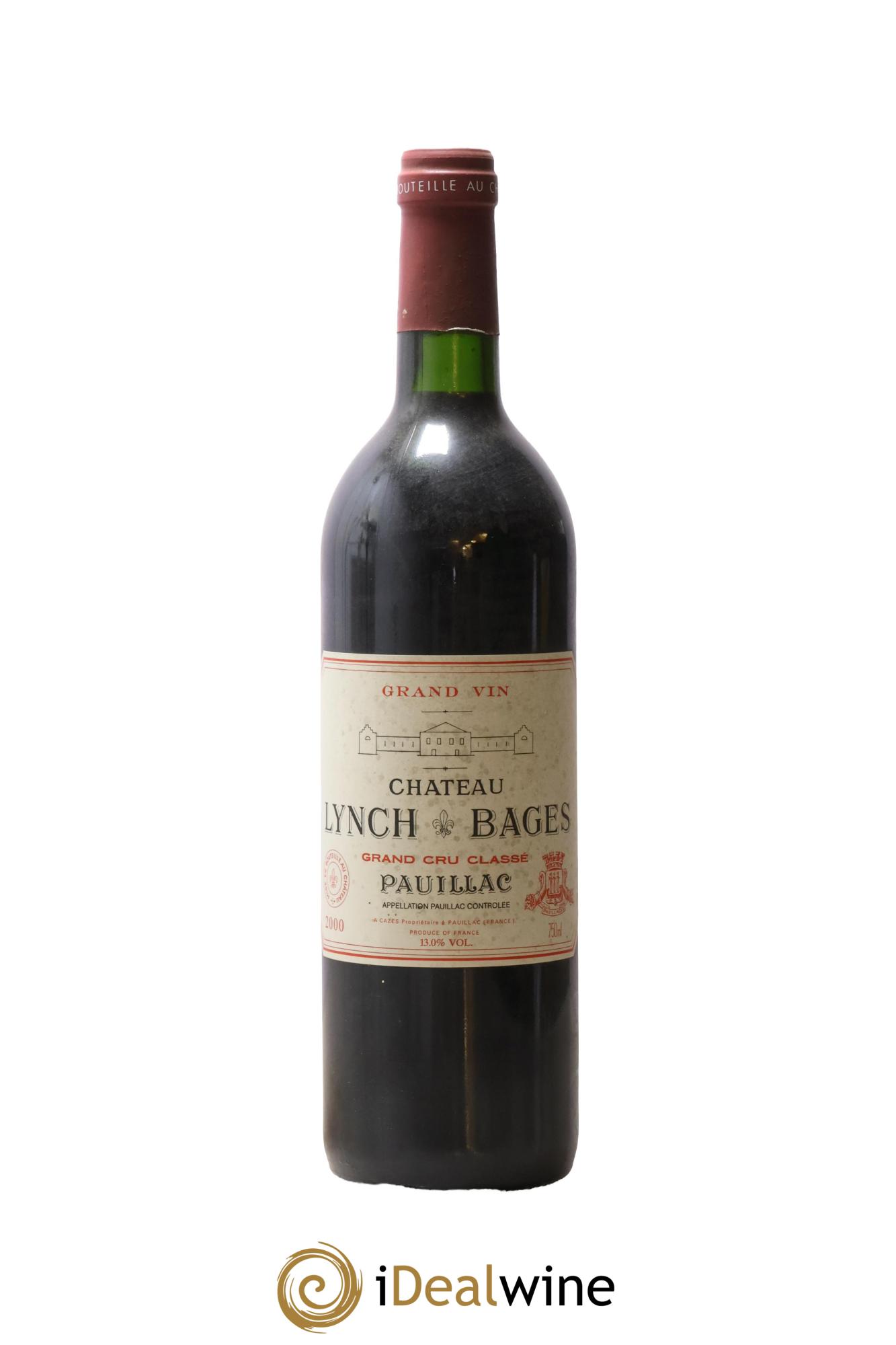 Château Lynch Bages 5ème Grand Cru Classé 2000 - Lot of 1 bottle - 0