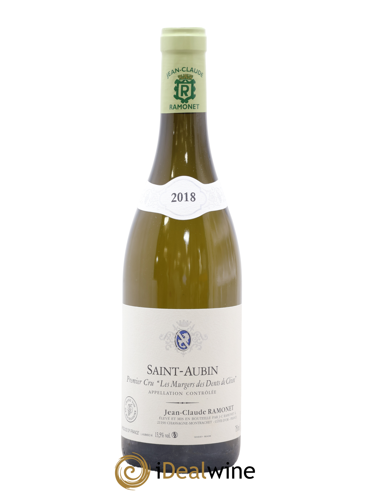 Saint-Aubin 1er Cru Les Murgers des Dents de Chien Ramonet (Domaine) 2018 - Lot de 1 bouteille - 0