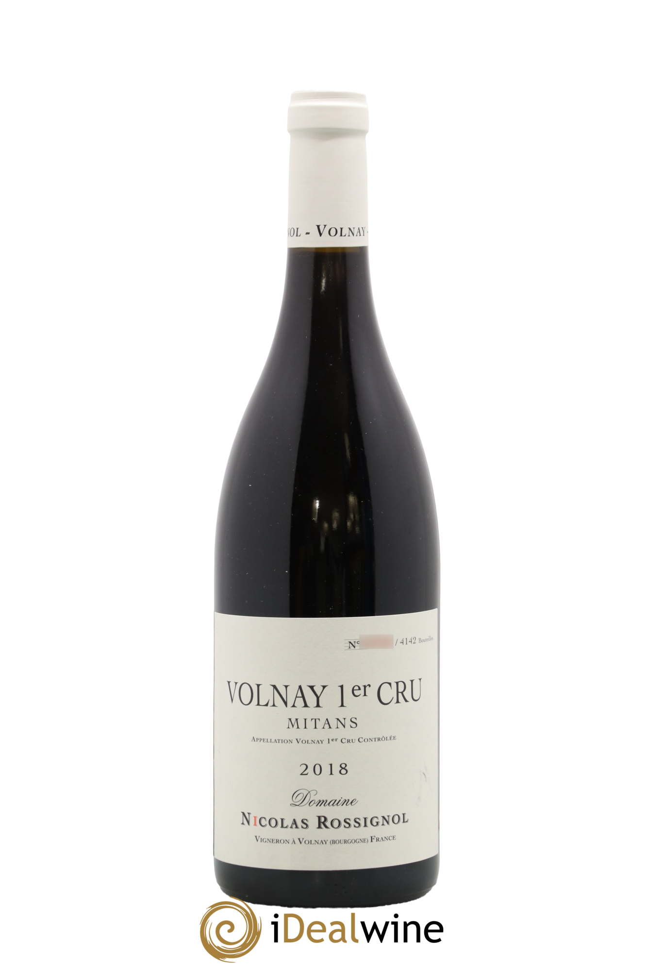 Volnay 1er Cru Mitans Nicolas Rossignol 2018 - Lotto di 1 bottiglia - 0