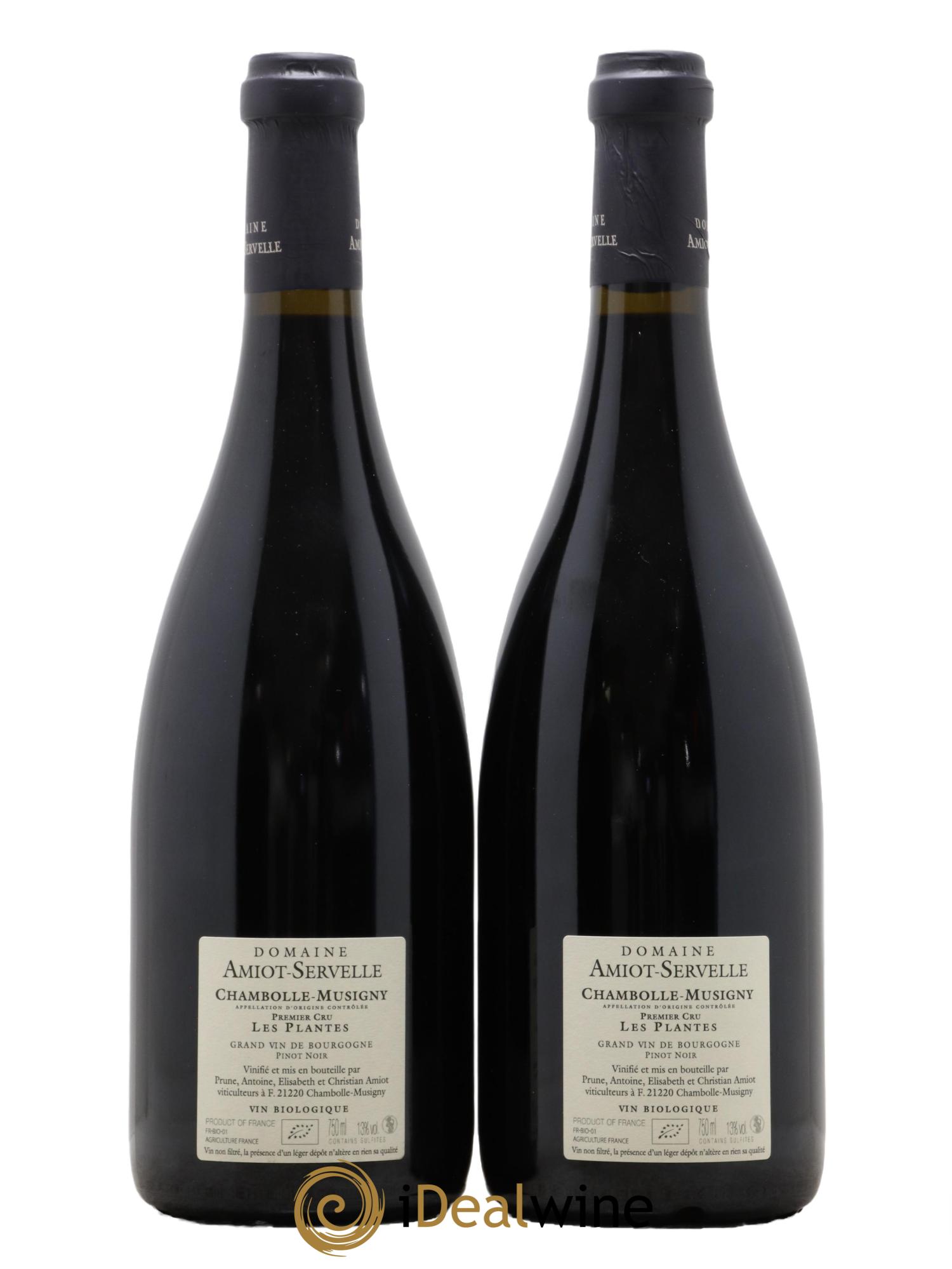 Chambolle-Musigny 1er Cru Les Plantes Amiot-Servelle 2020 - Lot de 2 bouteilles - 1